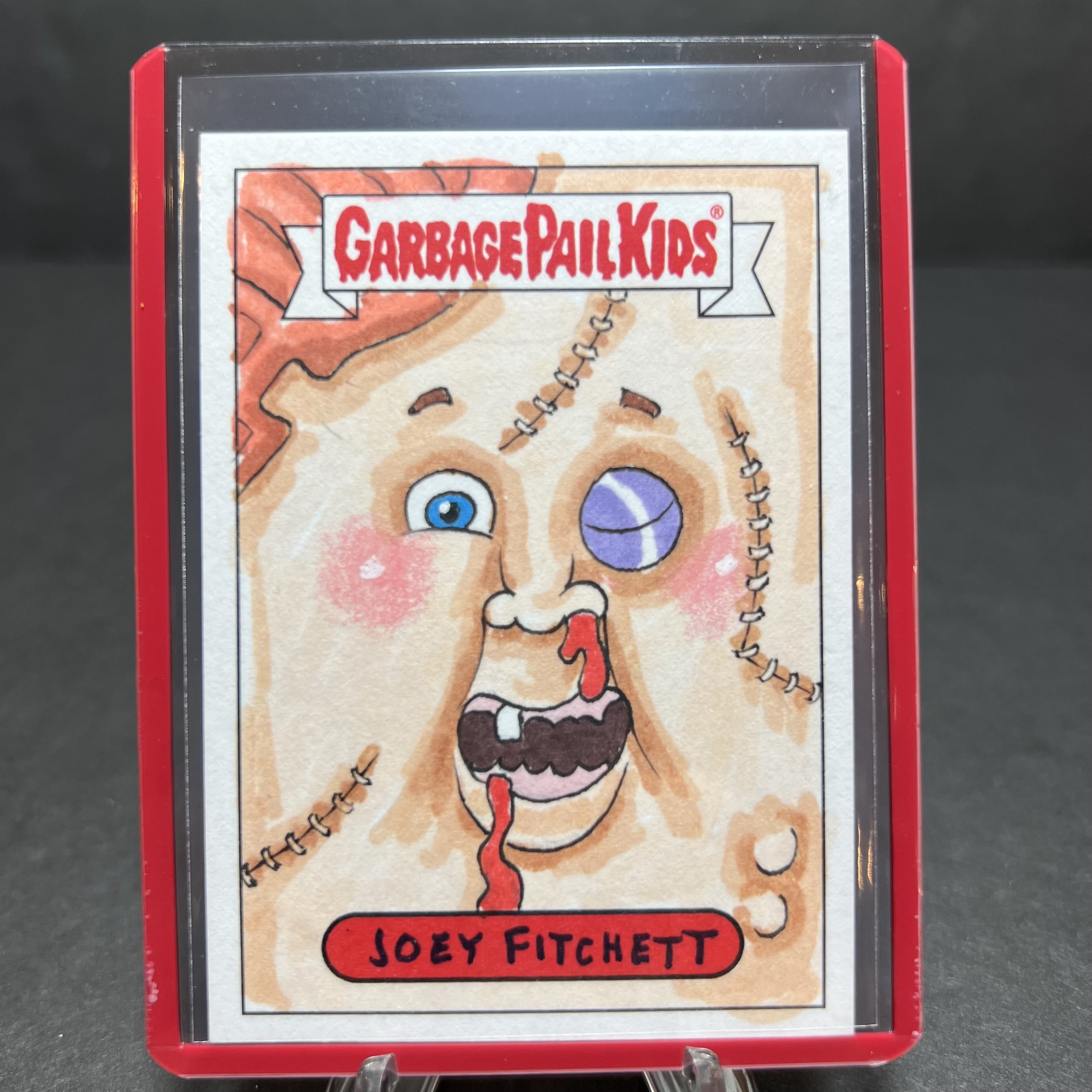GARBAGE PAIL KIDS MUGGED MARCUS BY JOEY FITCHETT GPK X NYC TAKEOVER 2019
