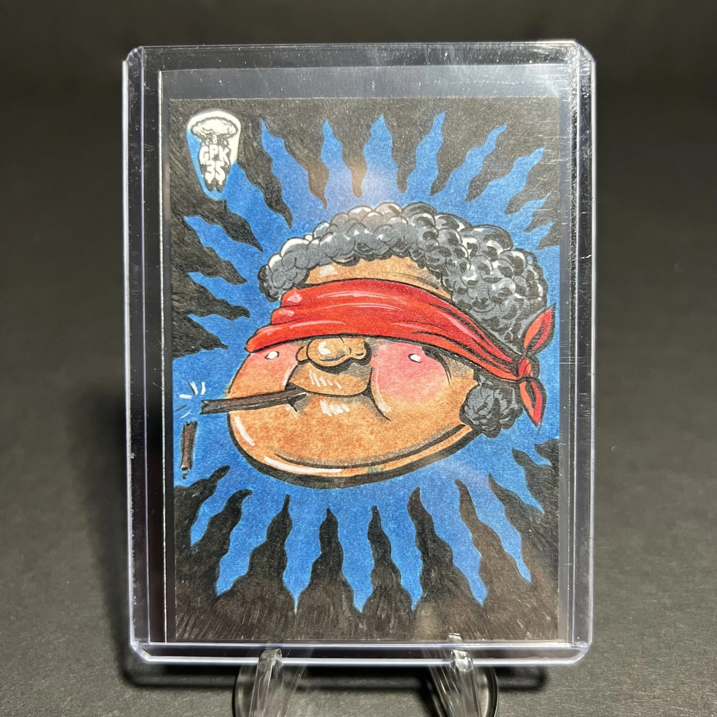 SLAIN WAYNE Sketch Card By ANTMAN UNTOLD STORIES 2020