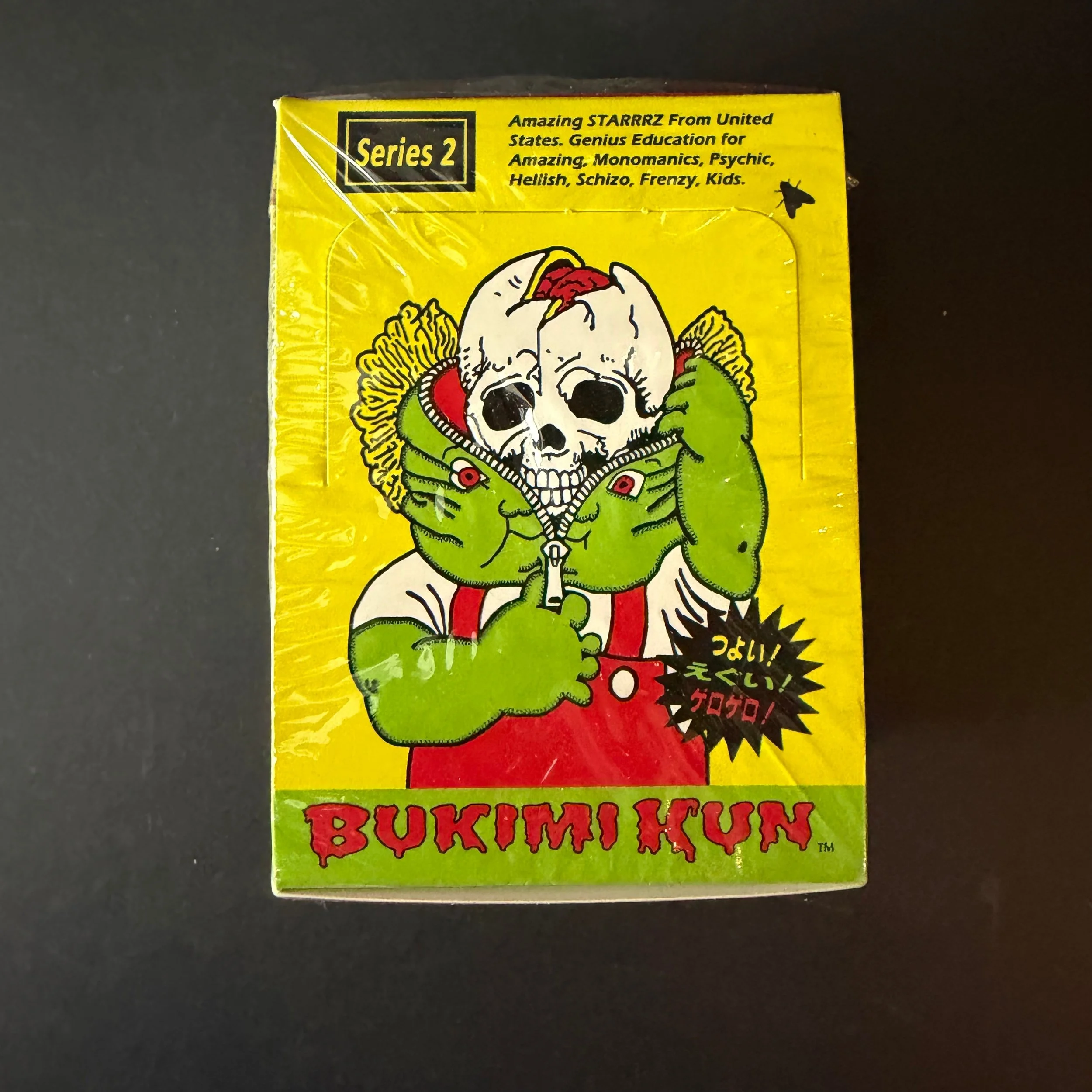 GARBAGE PAIL KIDS BUKIMI KUN SERIES 2 JAPANESE SEALED BOX RARE