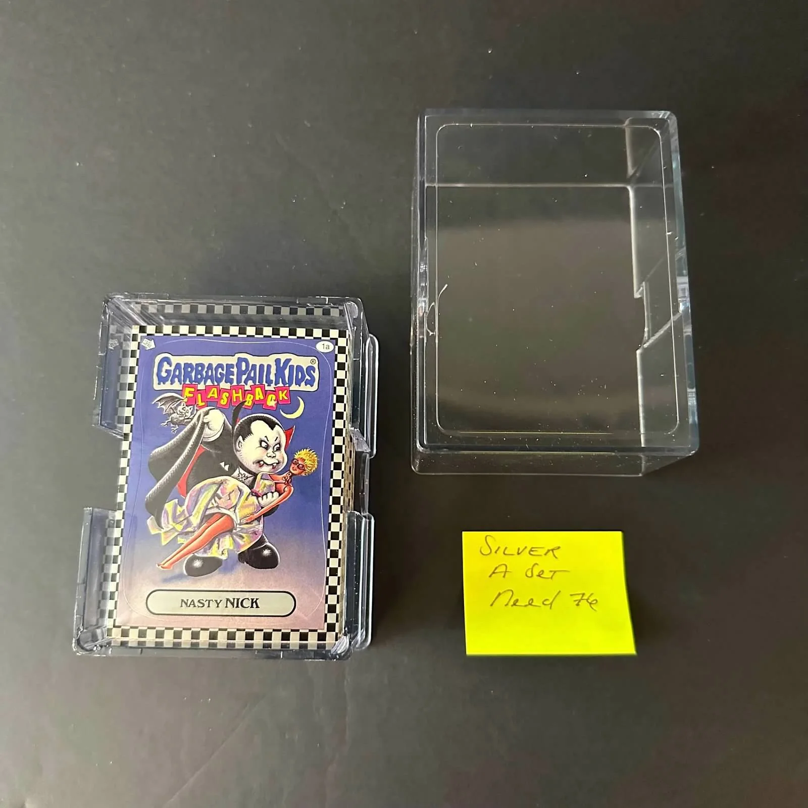 Flashback Series 1 Incomplete Silver "A" Set - Missing 76B