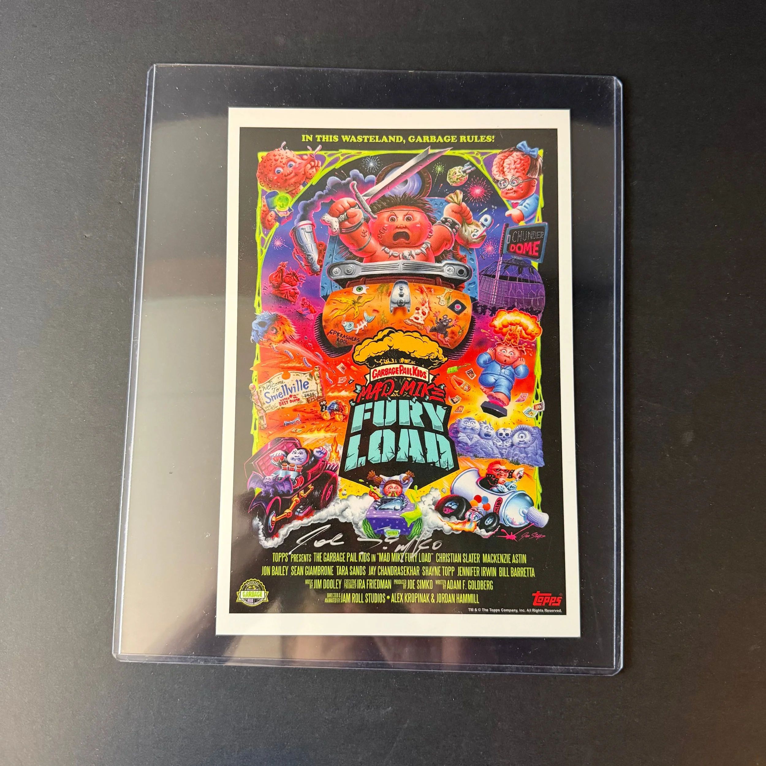 Garbage Pail Kids Mad Mike NYCC Promotion Giant Card