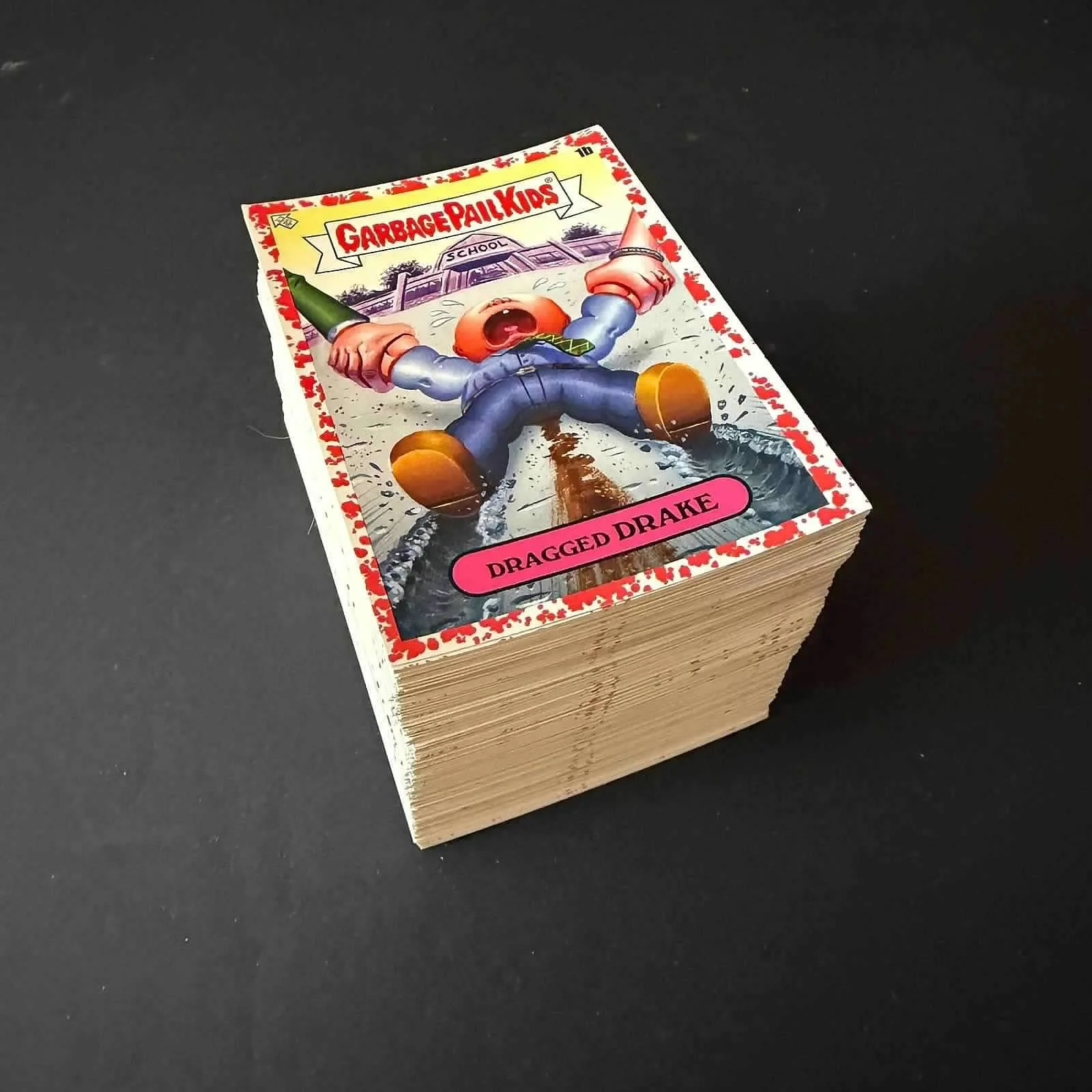 Late to School Red Border Cards - Lot of 100