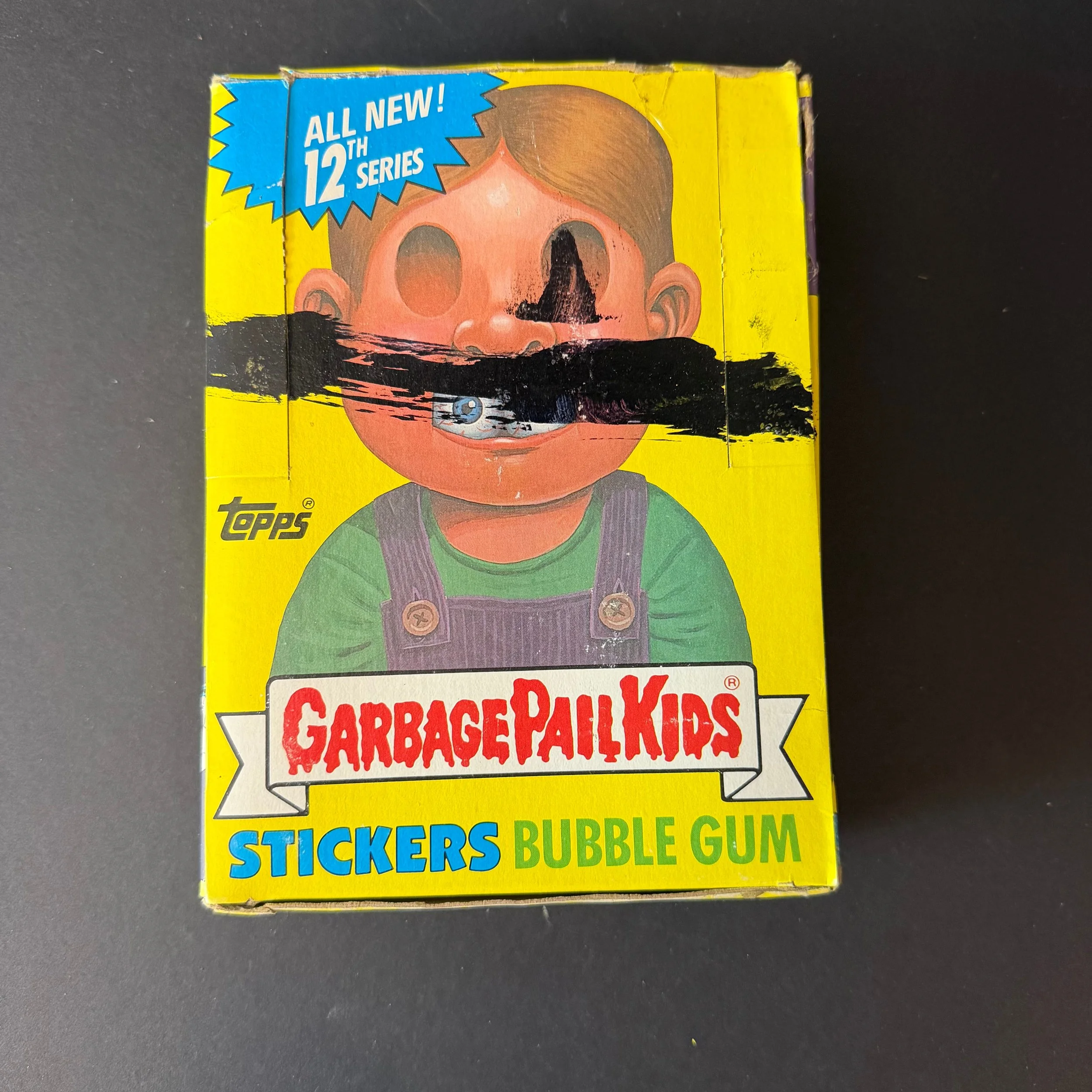 Topps Original Series 12 Box with 48 PKS-with 25 cent (Black Line on box)