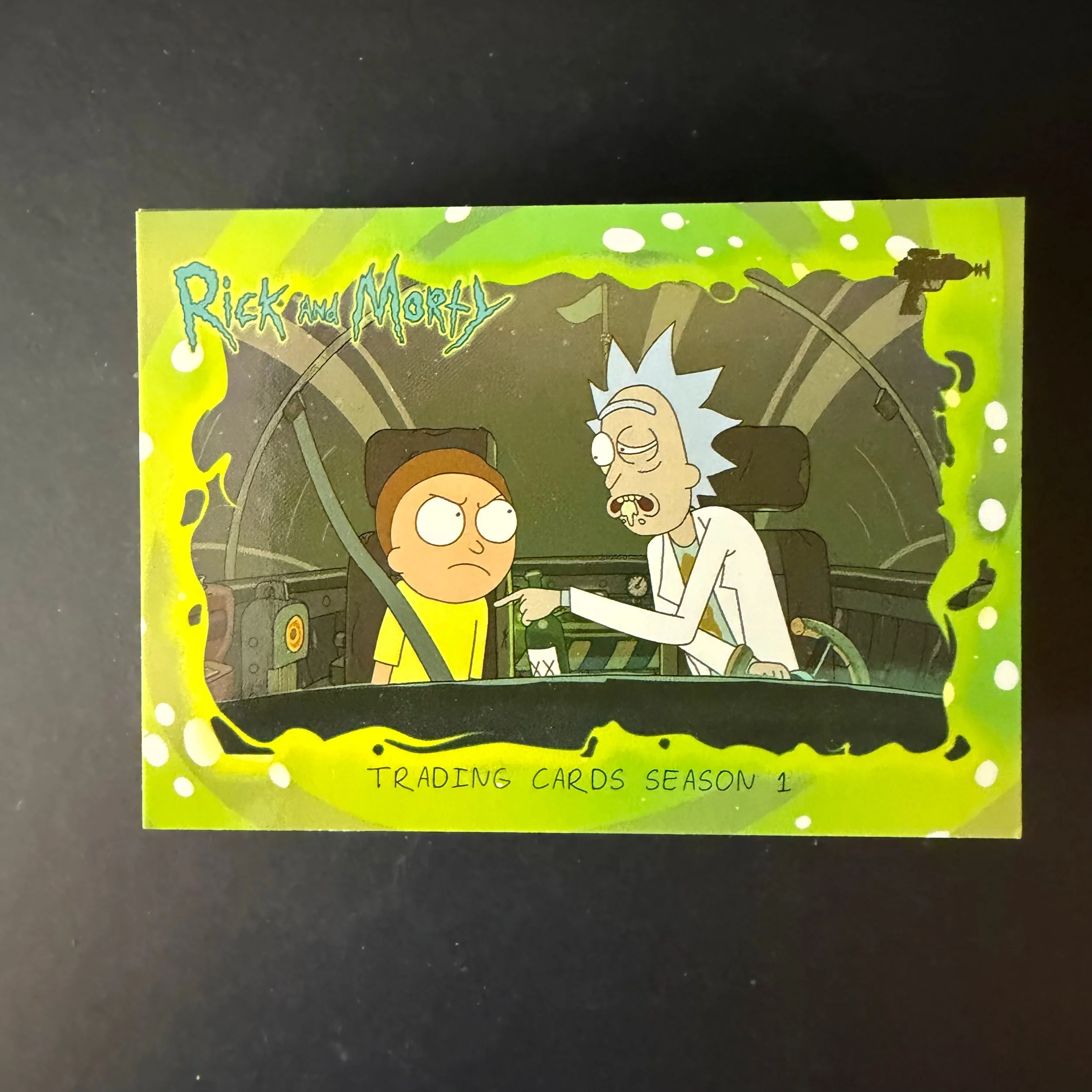RICK AND MORTY SEASON 1 LASER GUN DECOL FOIL SET 45 CARDS 2018