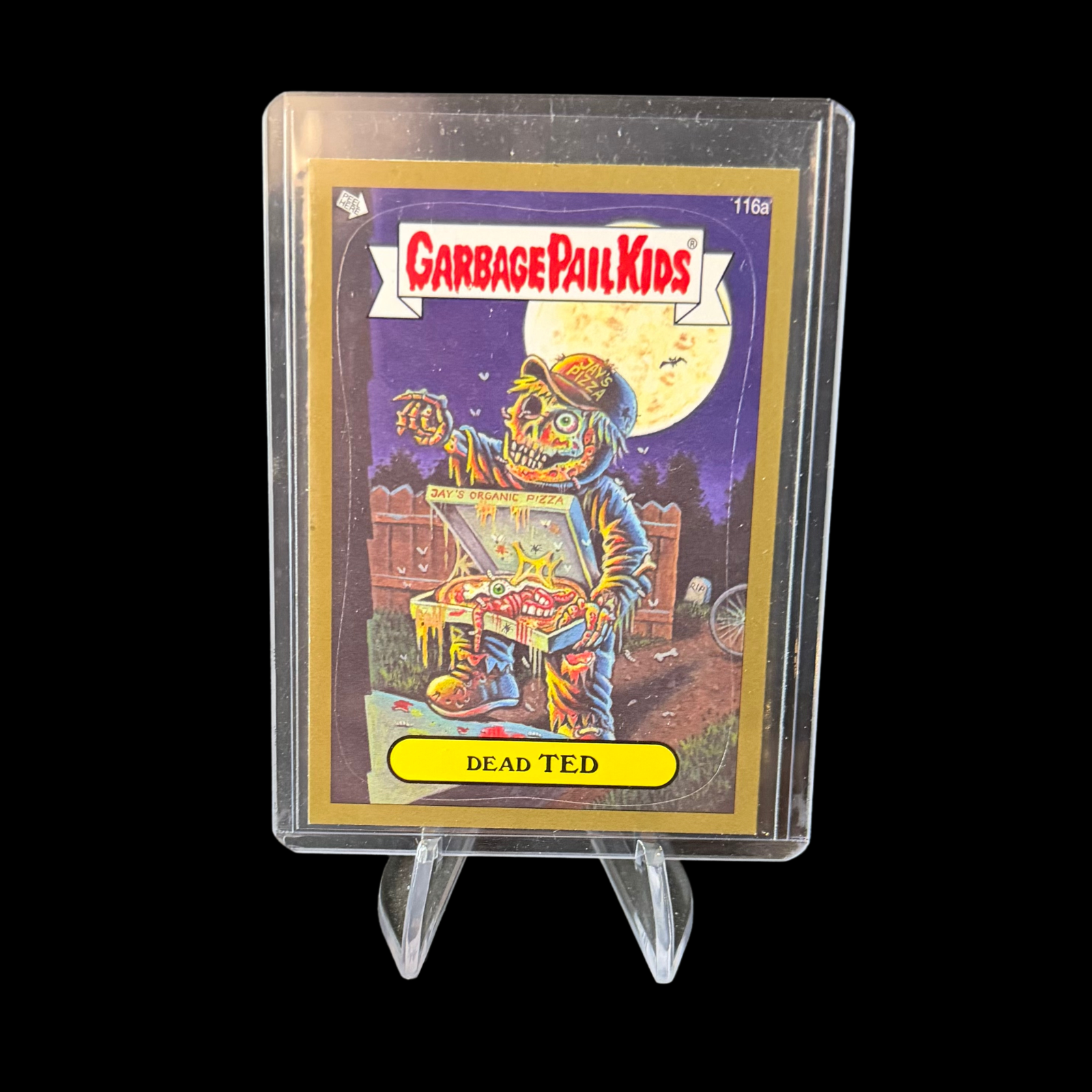 2013 GARBAGE PAIL KIDS BRAND NEW SERIES 2 DEAD TED 116A GOLD PARALLEL