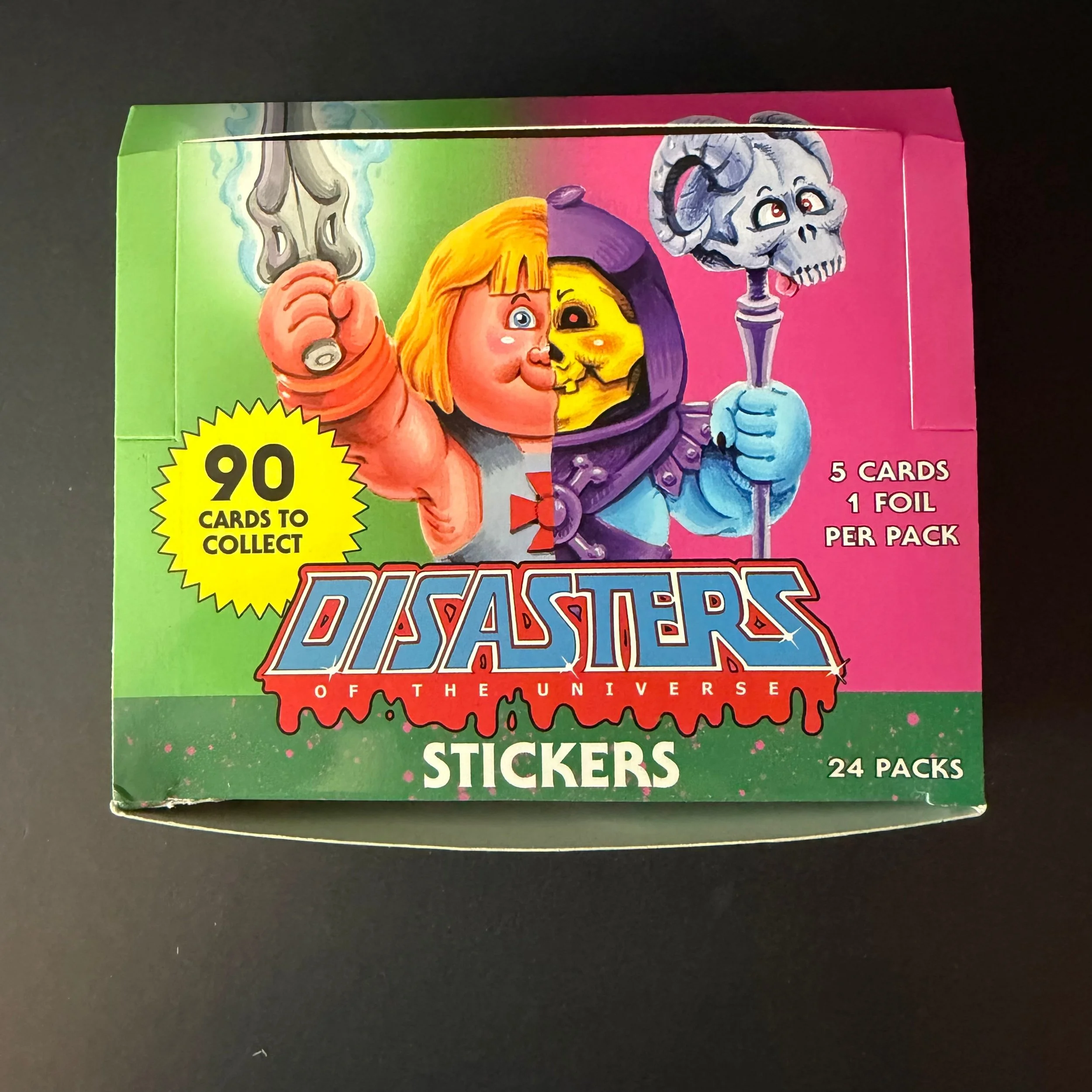 Disasters of the Universe Series 1 *Empty* Box