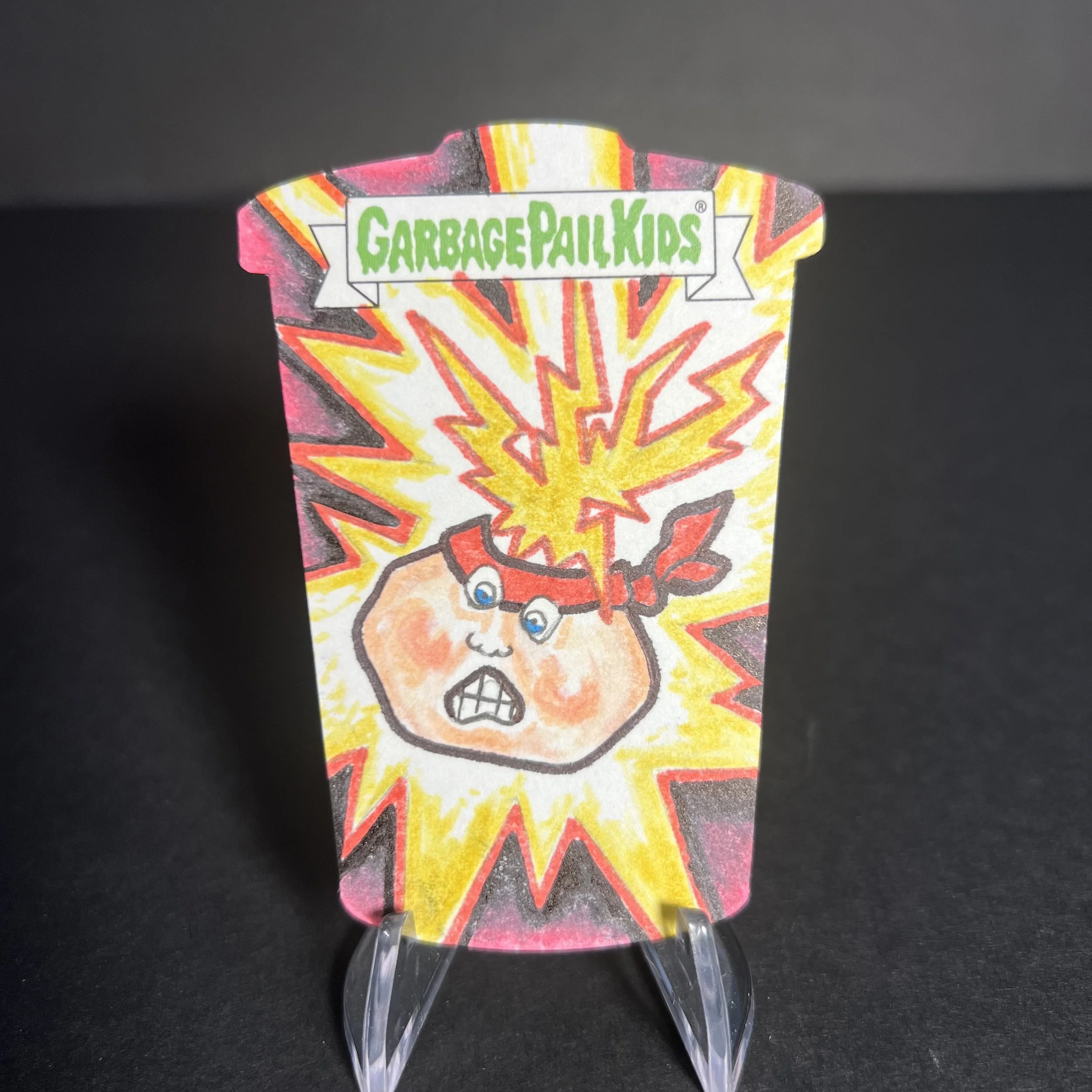 GARBAGE PAIL KIDS LIVE MIKE SKETCH MICHAEL BARNARD REVENGE OF HORROR-IBLE