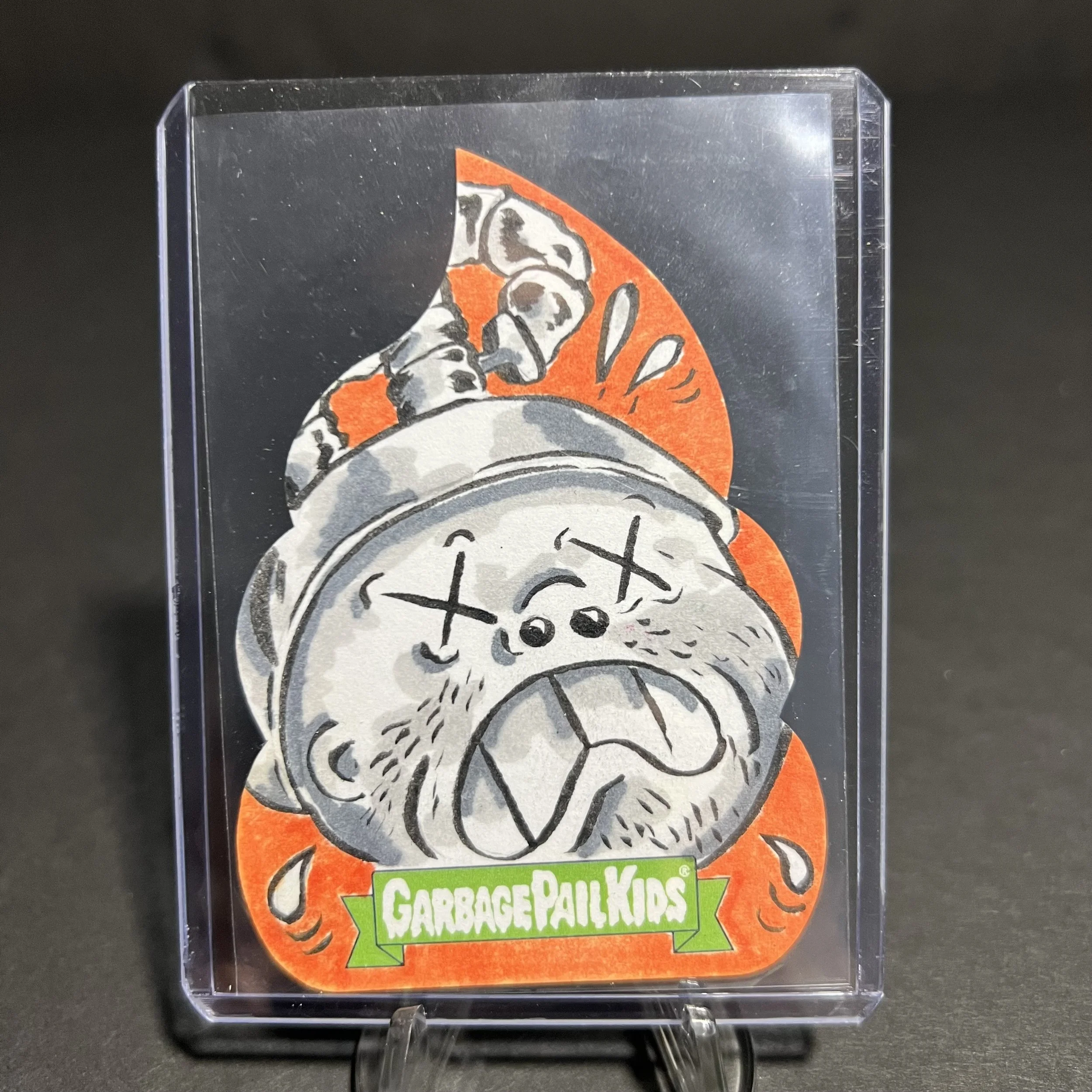 ELECTRIC BILL POOP SKETCH CARD BY SCHERES 35TH ANNIVERSARY