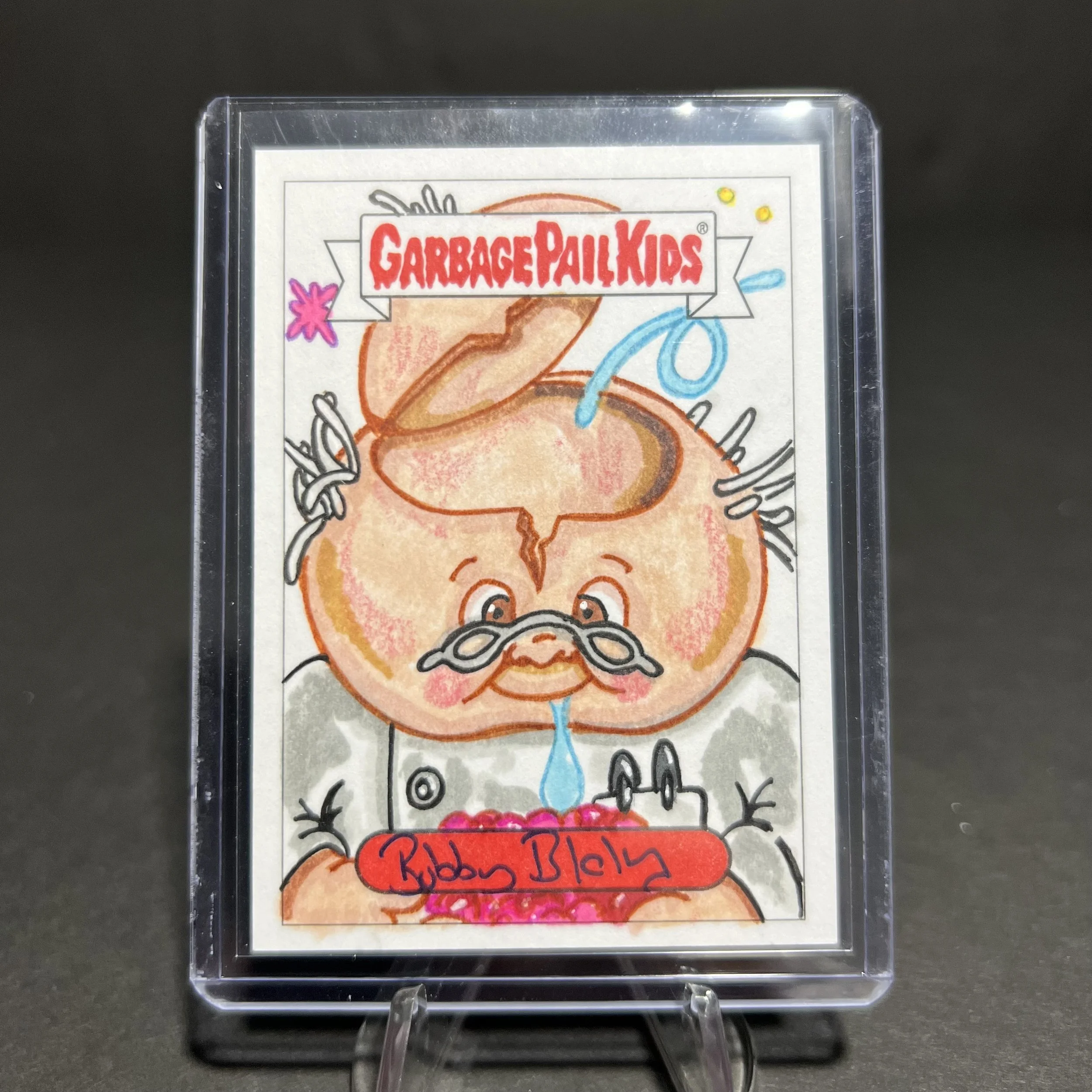 BRAINY BRIAN Sketch Card By Bobby Blakey Funny Valentines 2021
