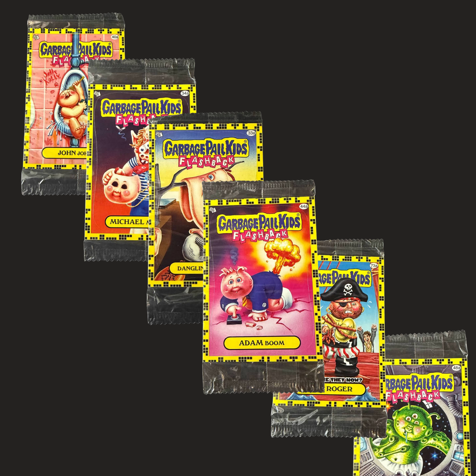 Flashback Series 2 Sealed Cellophane Packs - Lot of 25