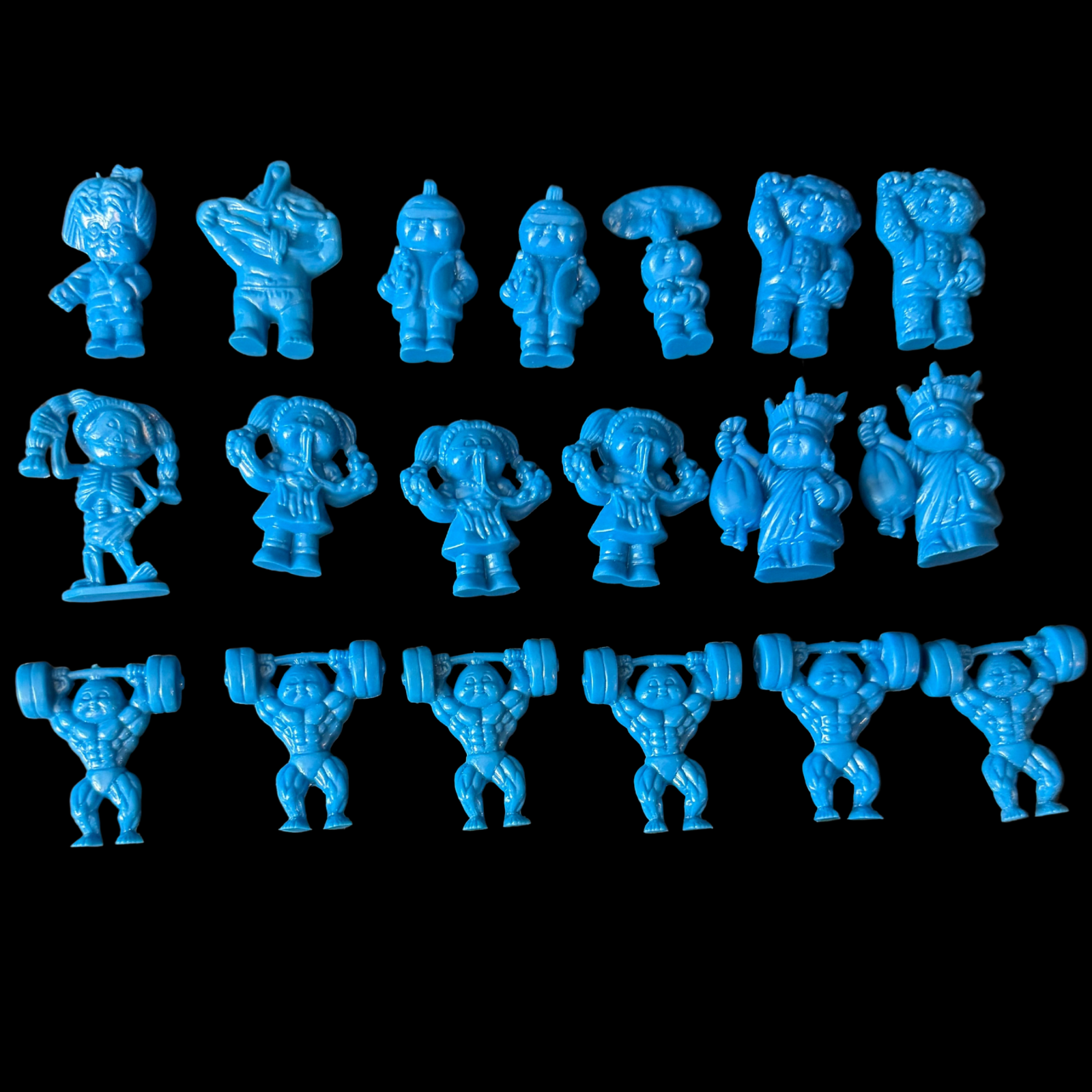 GARBAGE PAIL KIDS CHEAP TOYS DARK BLUE LOT OF 19