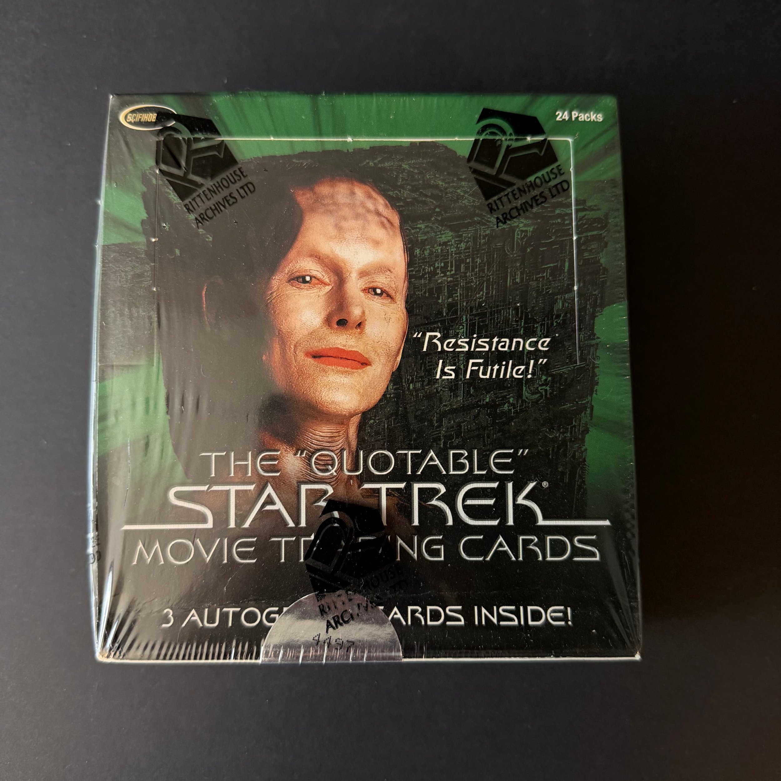 Star Trek The Quotable Movie Trading Cards Sealed Box Rittenhouse