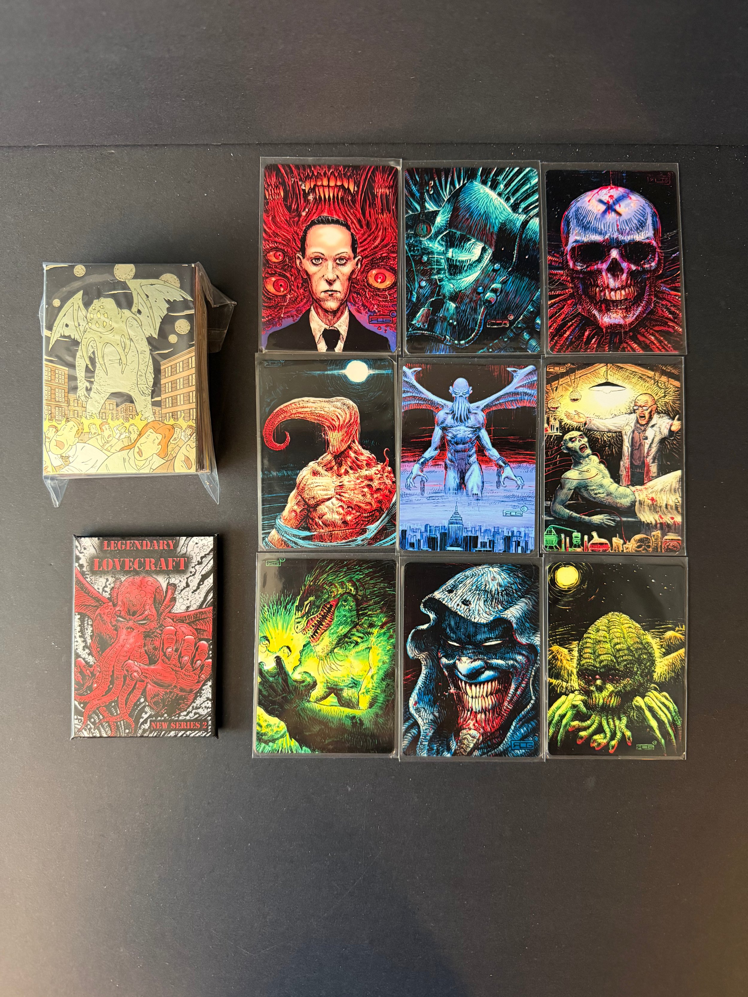 LEGENDARY LOVECRAFT SERIES 2 MONSTERWAX SET #31/500 METAL SETS & PACK