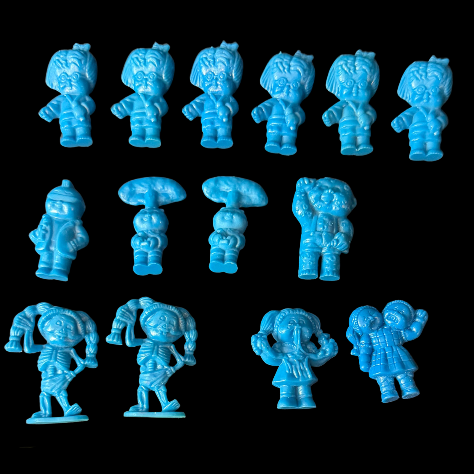 GARBAGE PAIL KIDS CHEAP TOYS SKY BLUE LOT OF 14