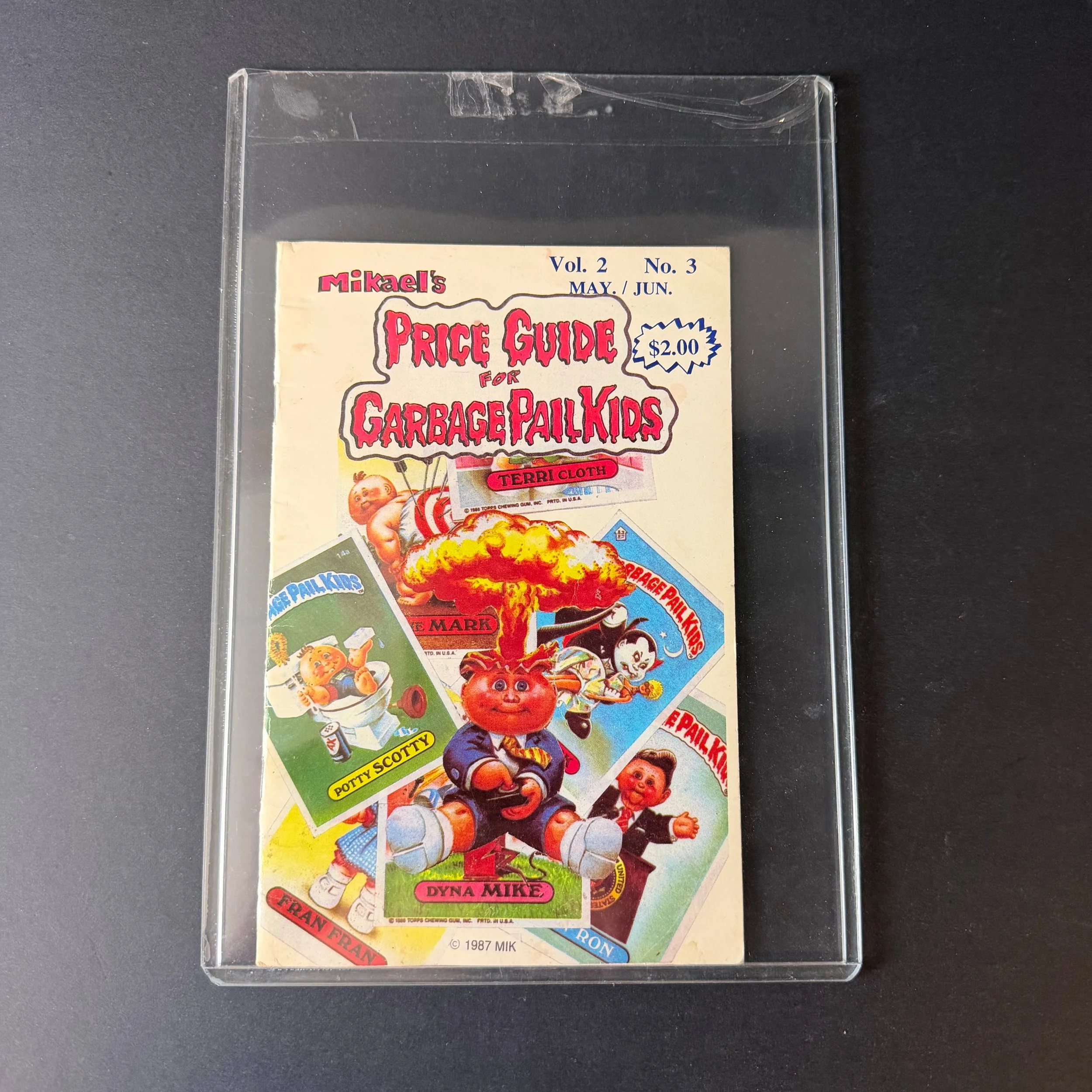 Garbage Pail Kids Mikael’s Price Guide Vol. 2 No. 3 (May/June 1987)