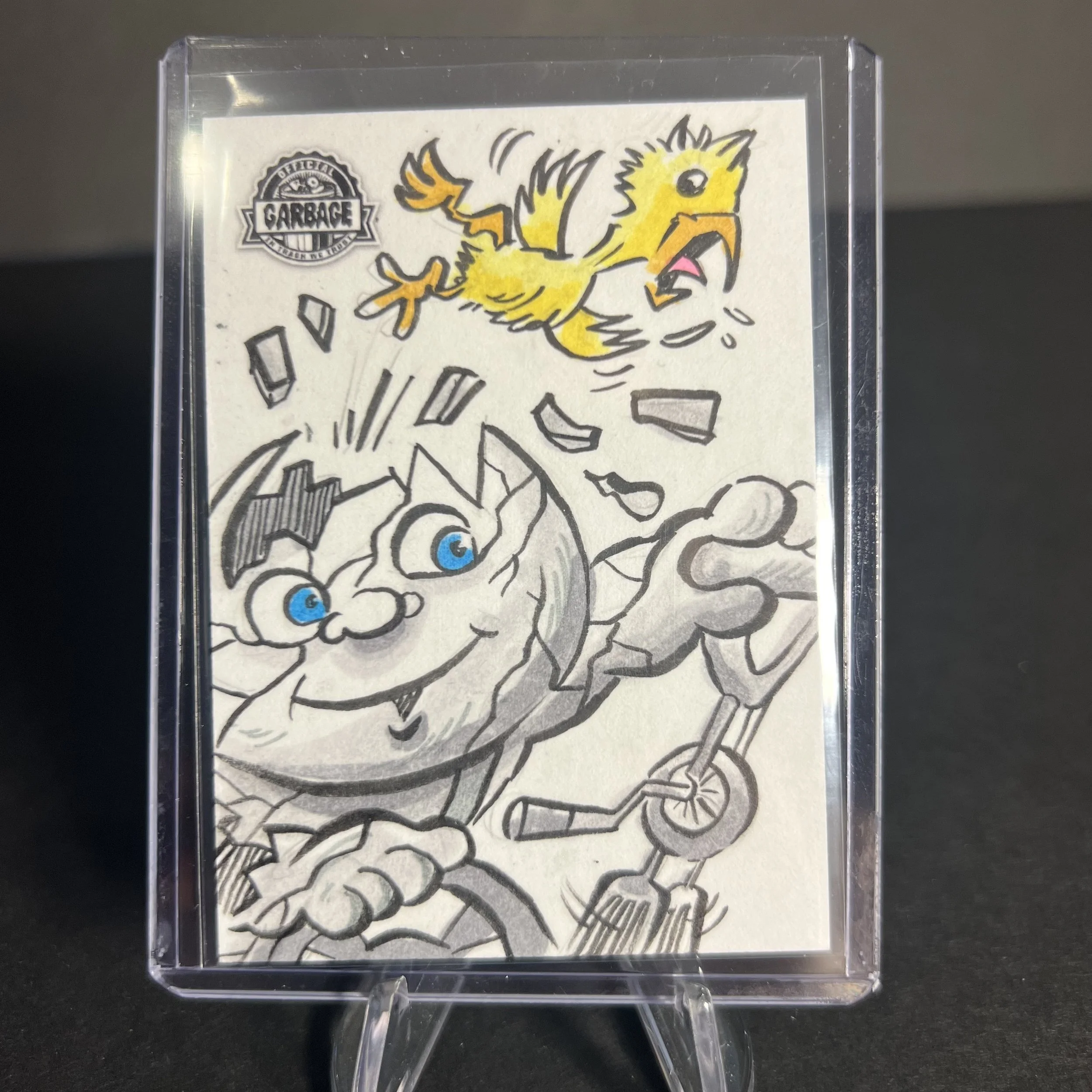 GARBAGE PAIL KIDS CRACKED JACK SKETCH CARD EL SMETCHO KRASHERS 2021