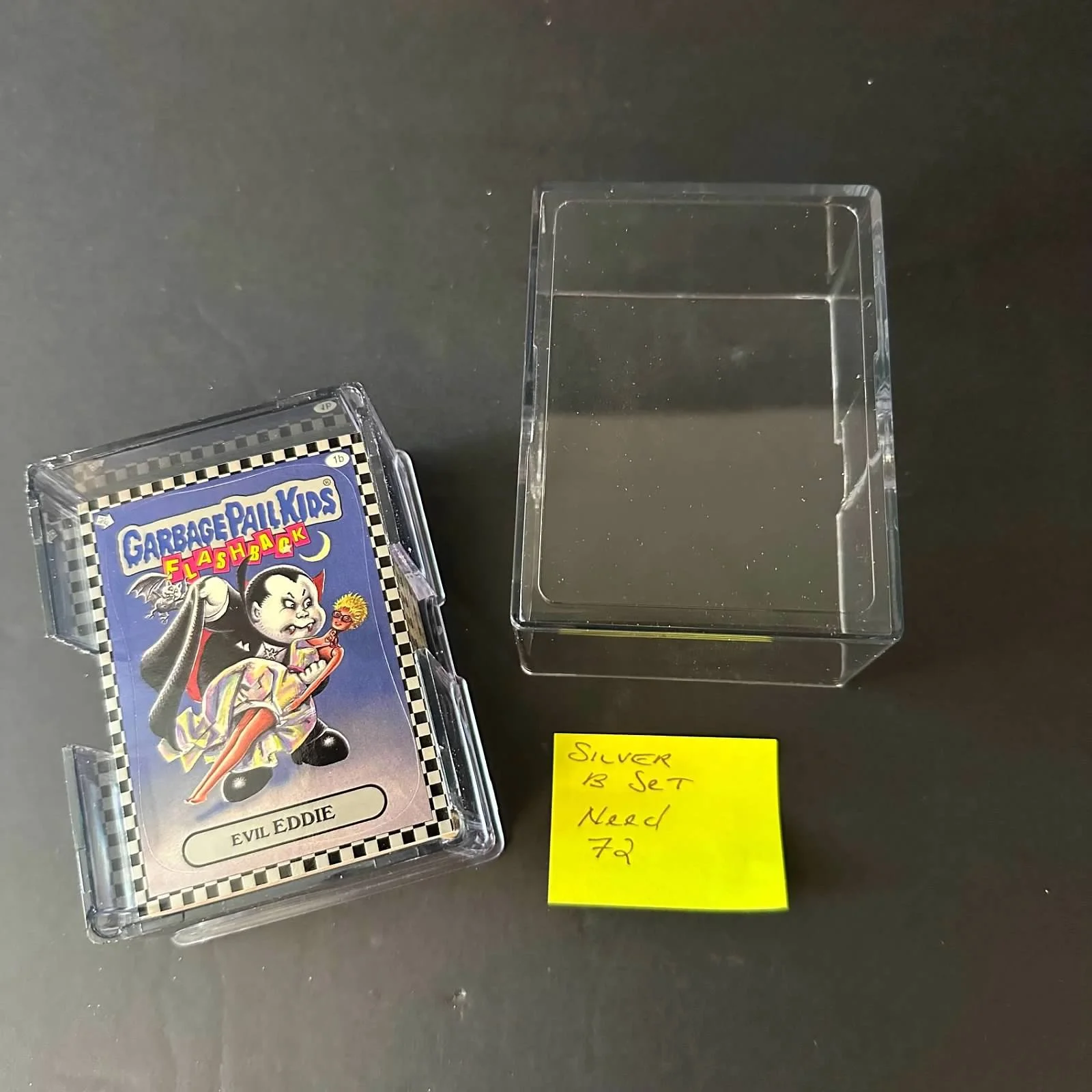 Flashback Series 1 Incomplete Silver "B" Set - Missing 72b