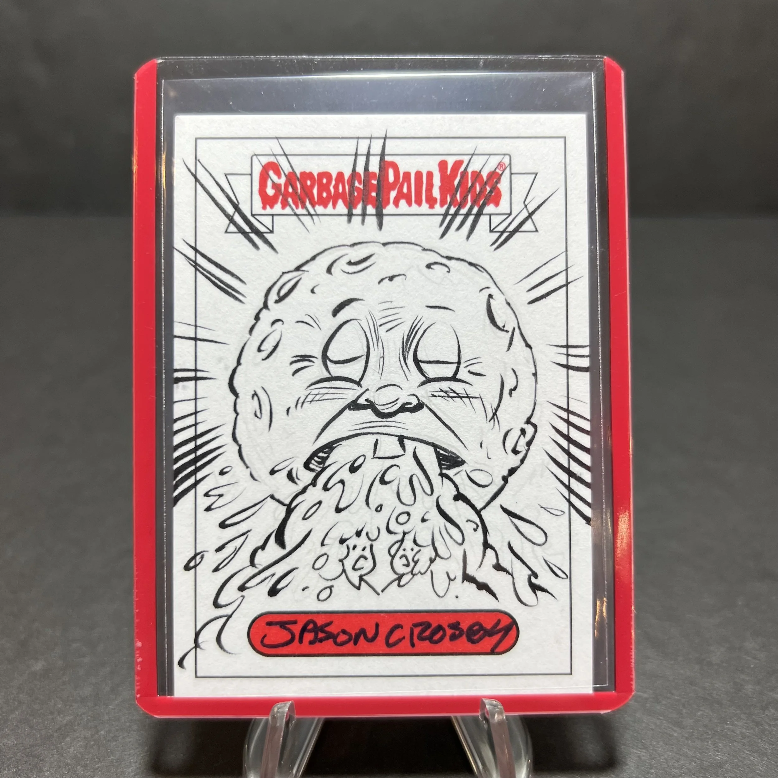 GARBAGE PAIL KIDS PHIL MOON CARD JASON CROSBY GPK X NYC TAKEOVER 2019
