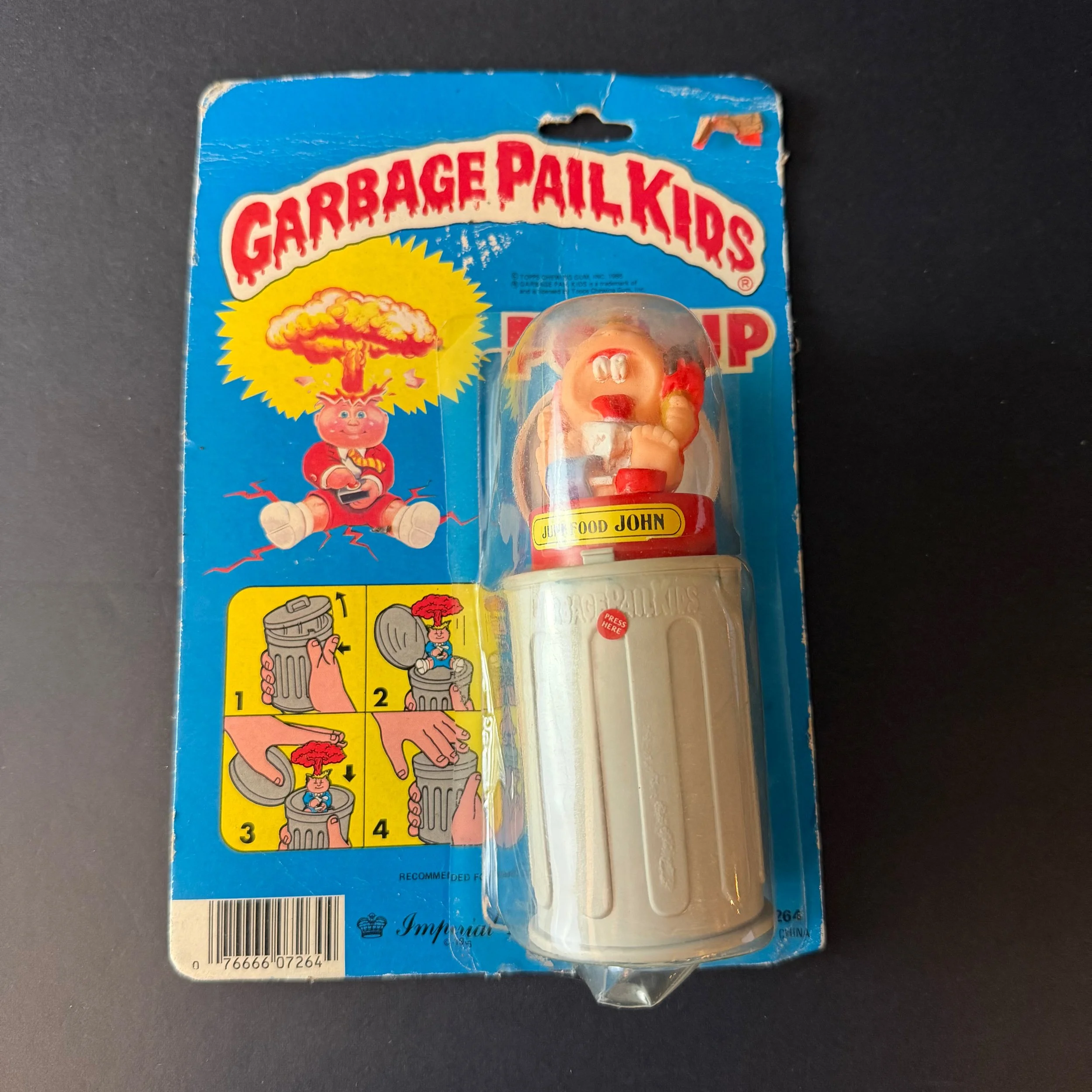 Garbage Pail Kids Imperial Toys Pop-Up Pick-Your-Character - 1986