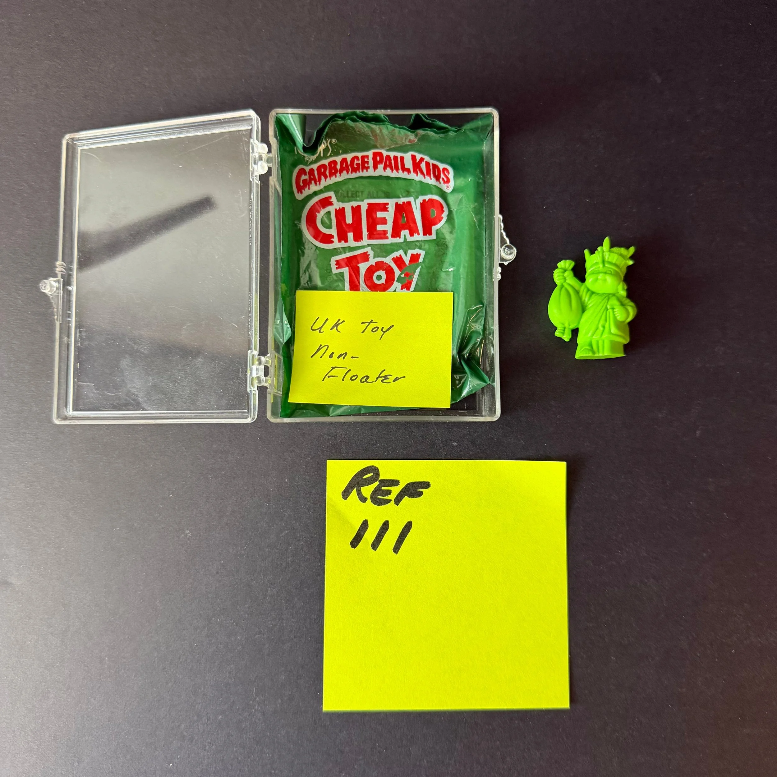GARBAGE PAIL KIDS CHEAP TOYS UNITED KINGDOM NON FLOATER ALICE ISLAND