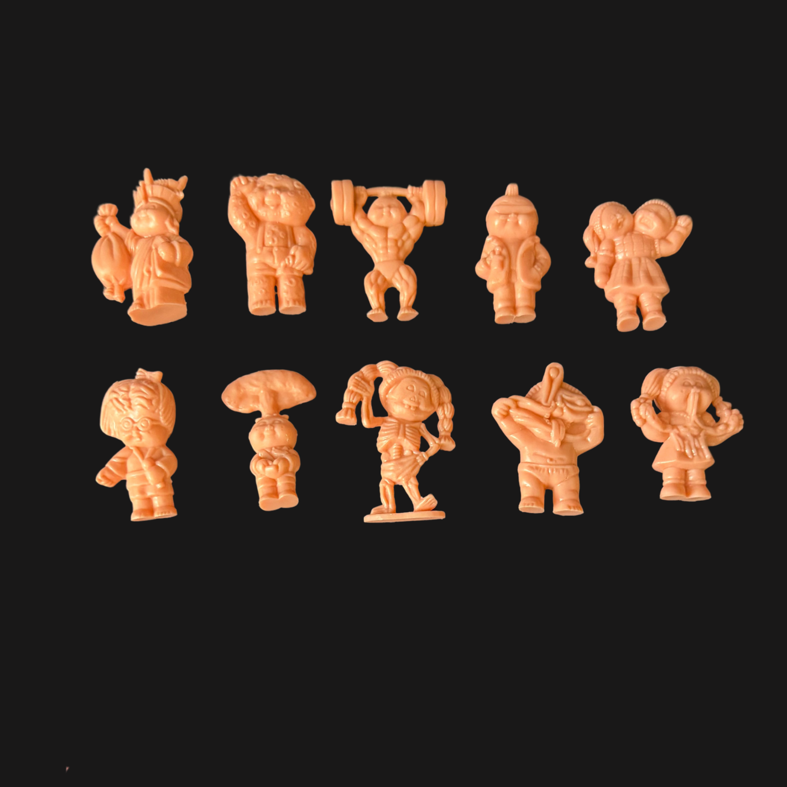 GARBAGE PAIL KIDS CHEAP TOYS UNITED KINGDOM PEACH SET