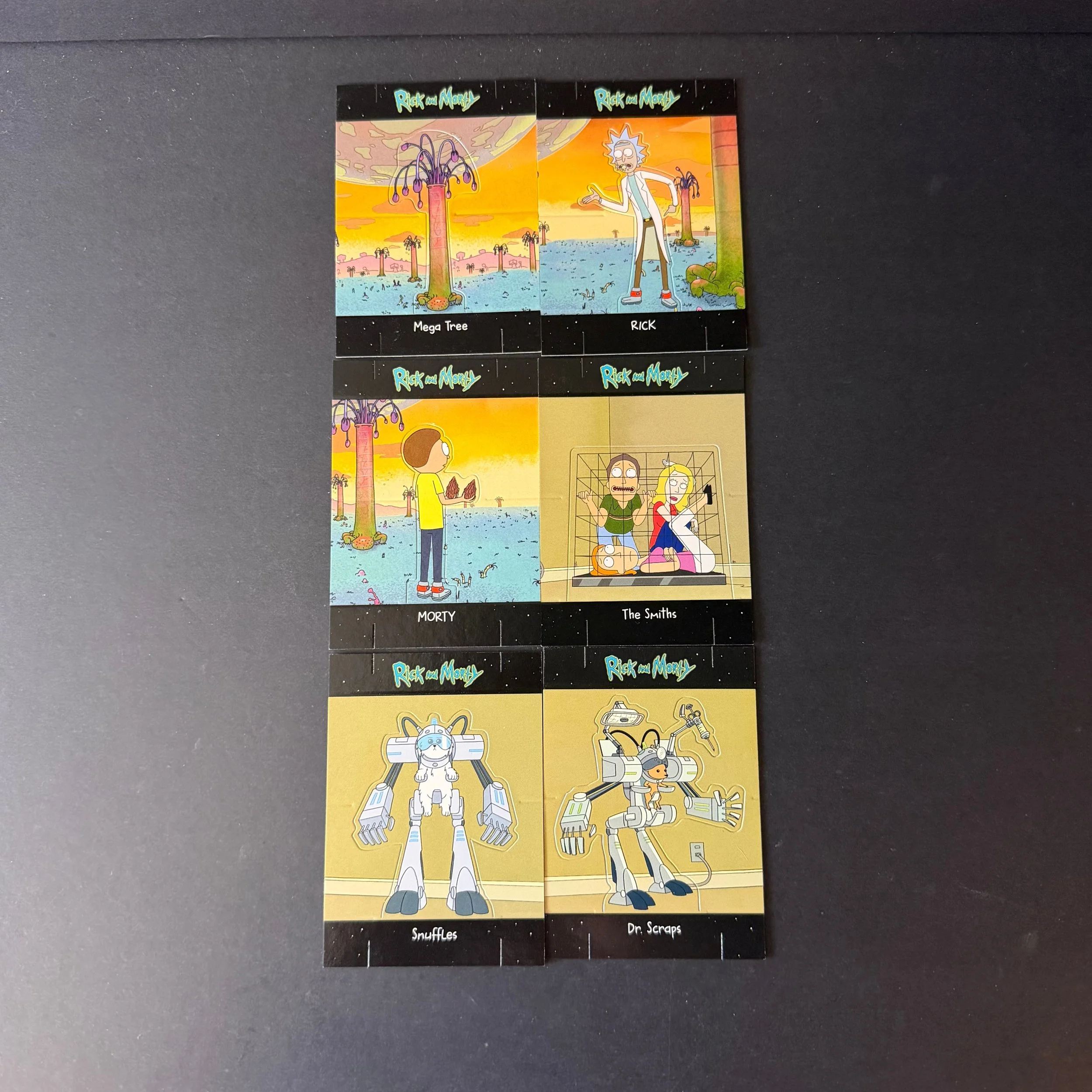 RICK AND MORTY SEASON 1 STANDEE SET E1-E6 2018