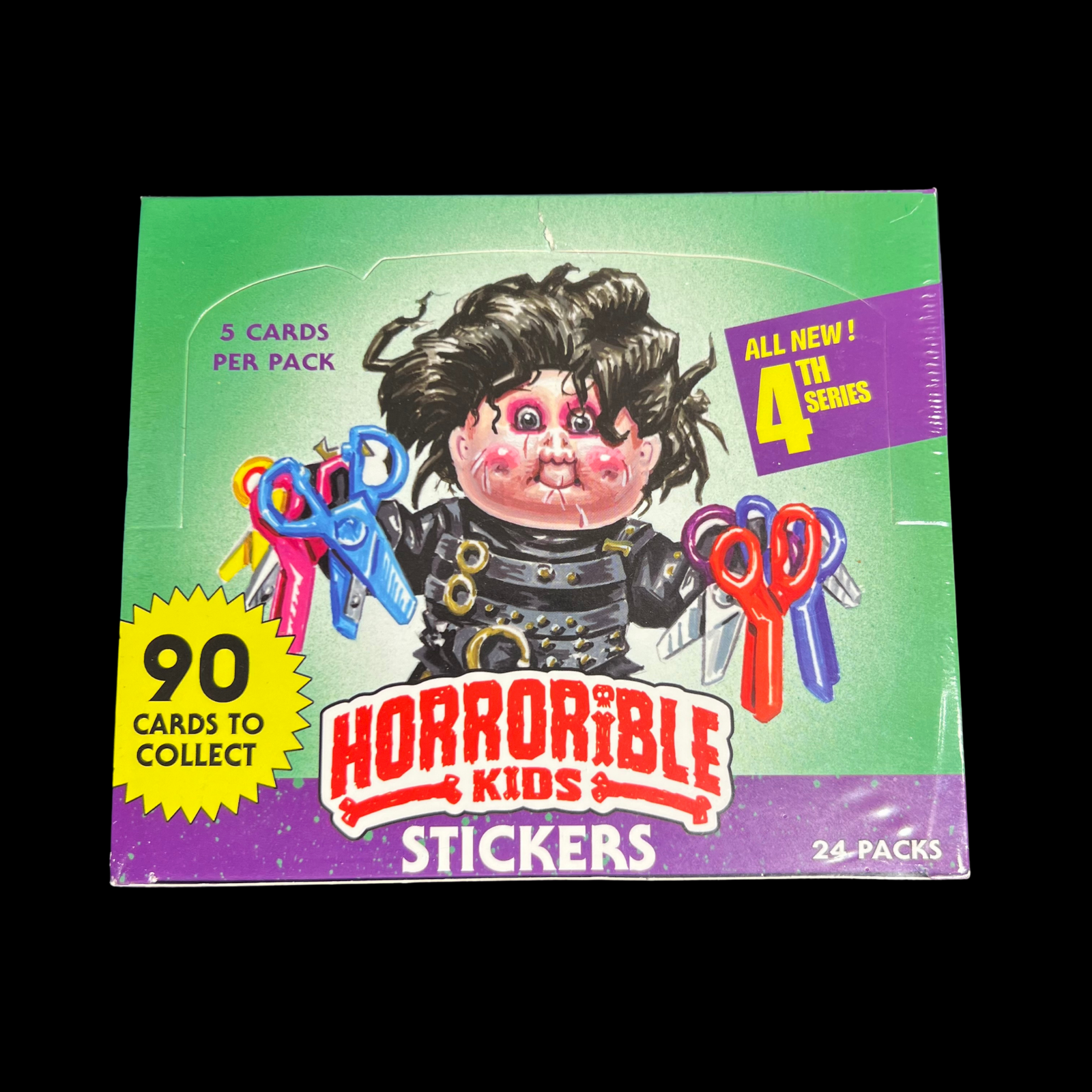HORRORIBLE KIDS SERIES 4 BOX MARK PINGITORE SEALED- 90 CARDS