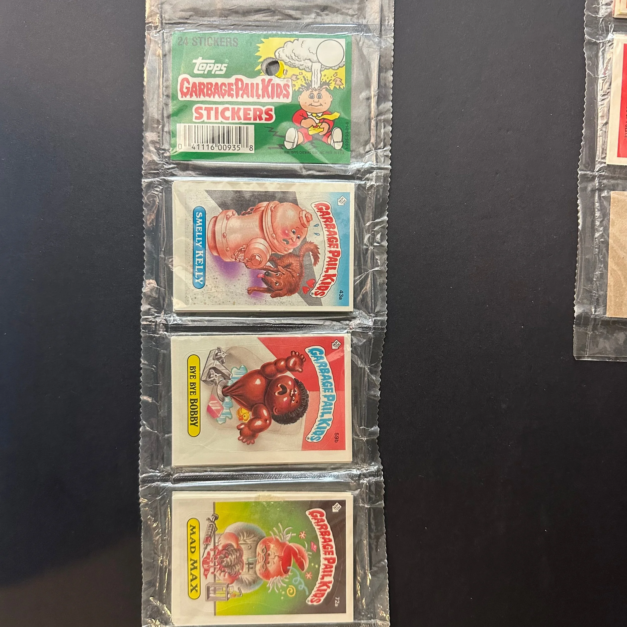 Garbage Pail Kids Original Series 2 Jumbo Rack Pack – Live Mike (Glossy Back)