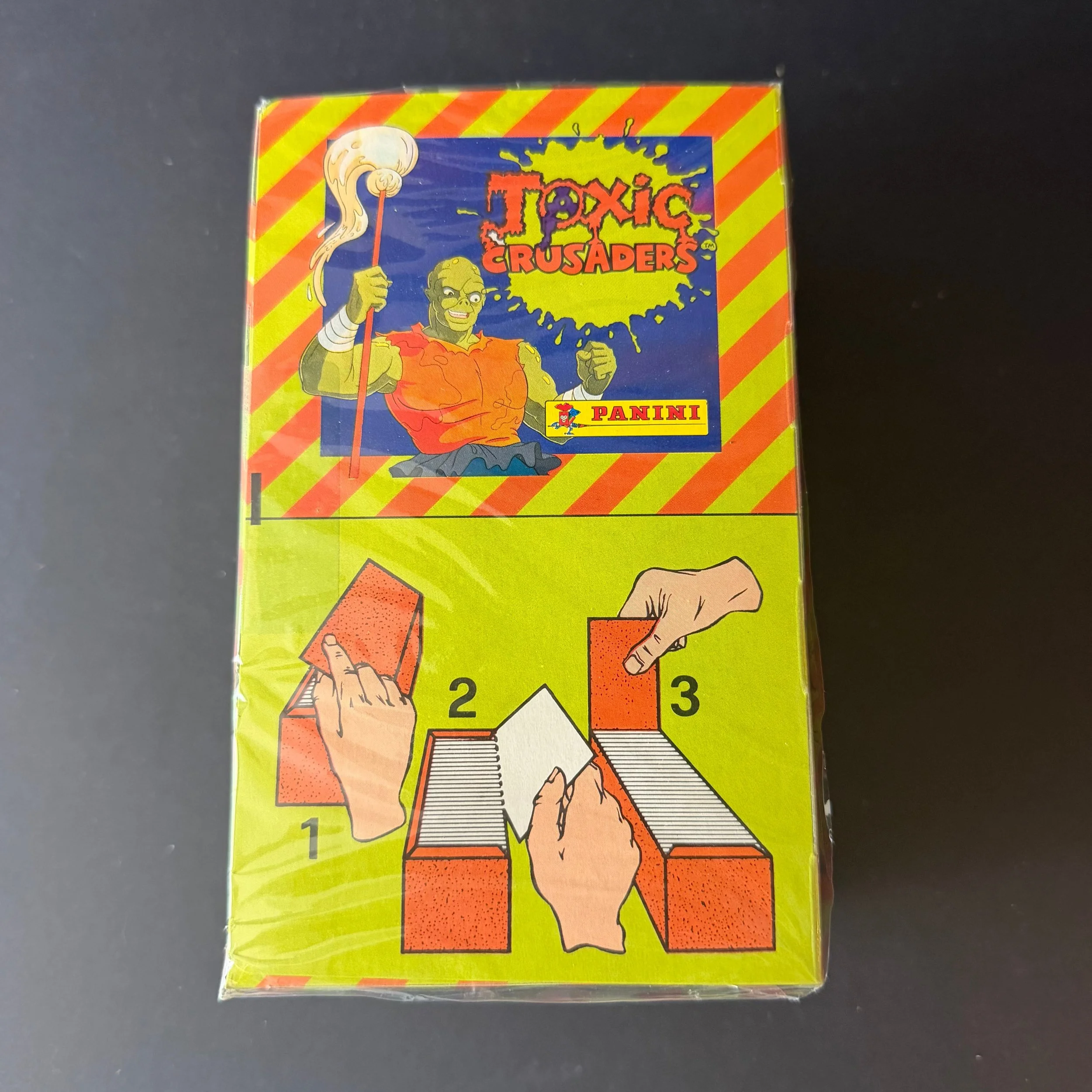 Toxic Crusaders Sticker Box 1991 Panini SEALED 100 Packs Vintage