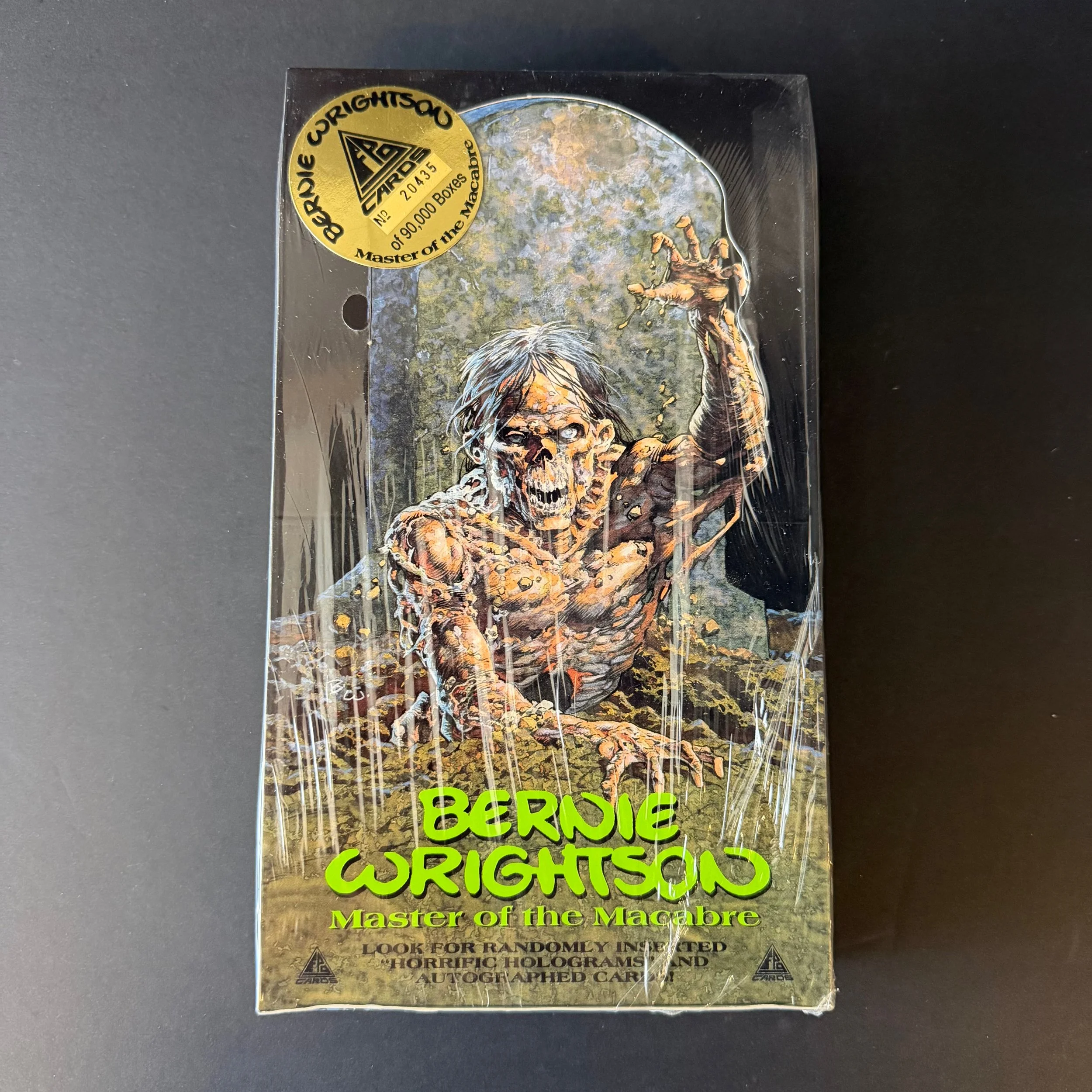 Bernie Wrightson Master of the Macabre Trading Card Box 1993 SEALED
