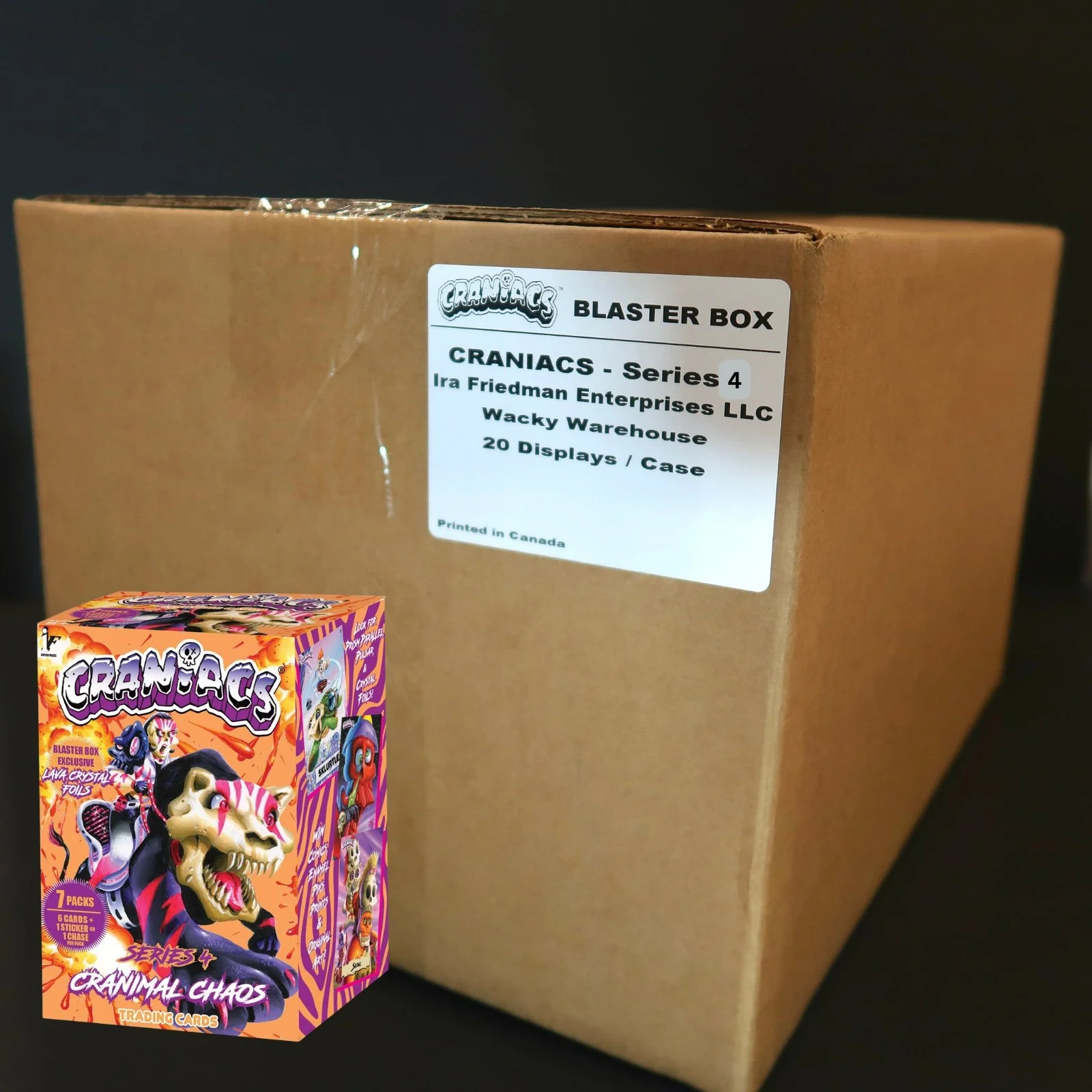 Craniacs Series 4 Cranimal Chaos Blaster Case - 2026 PRE-ORDER