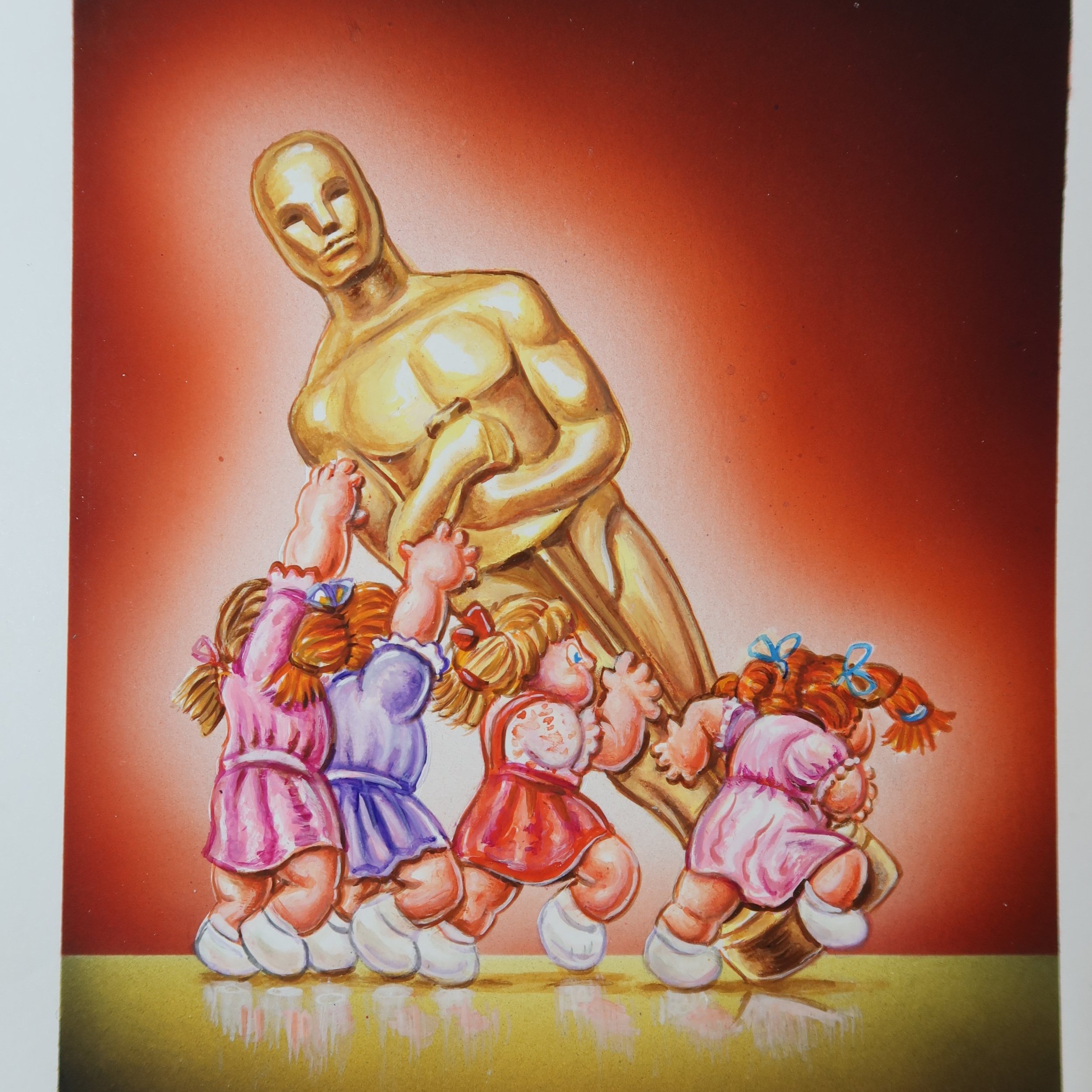Garbage Pail Kids "NOT-SCARS 2020" "LITTLE WOMEN" Final Art by Neil Camera- ONLINE SET