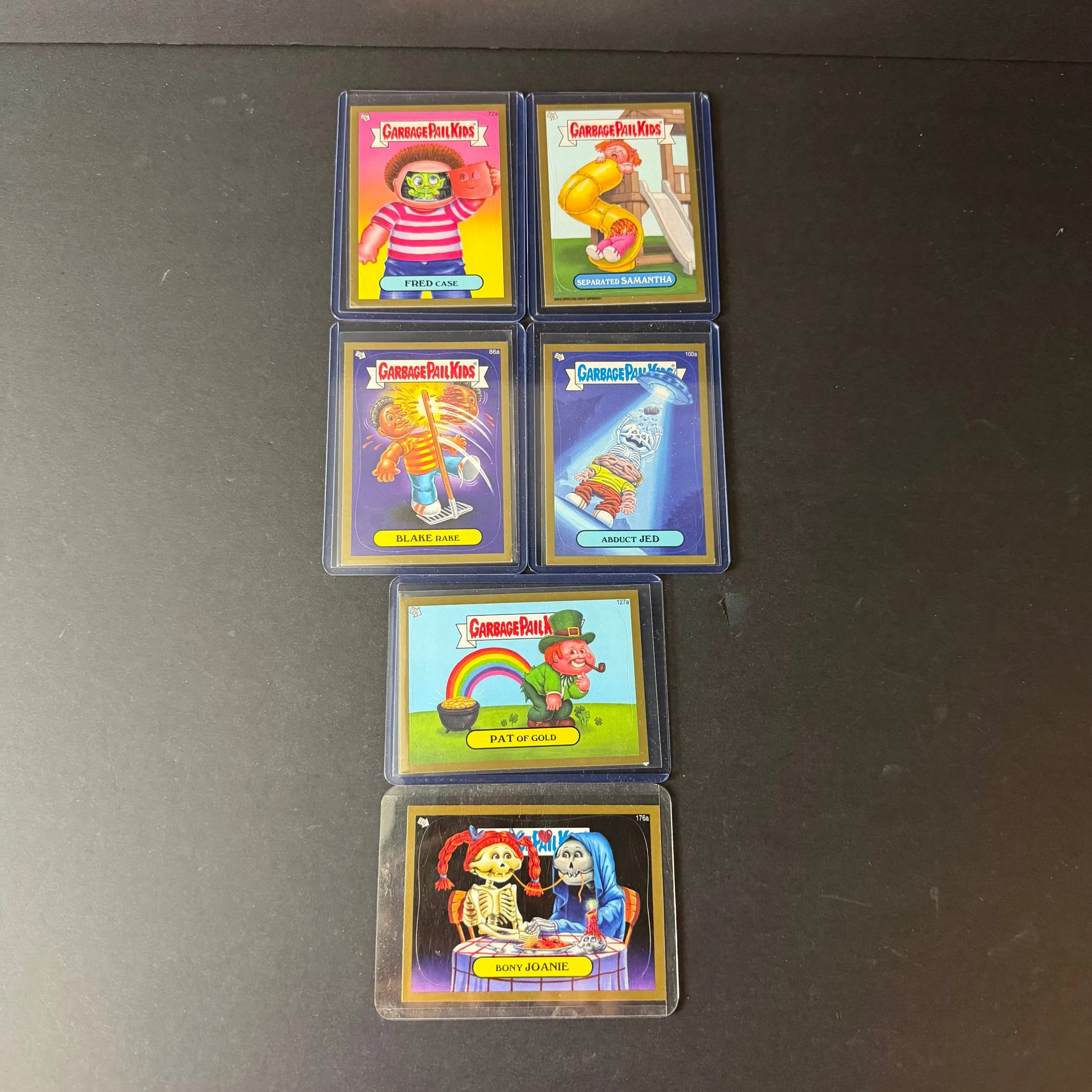 GARBAGE PAIL KIDS 2013 BNS2 GOLD CARD LOT OF 6
