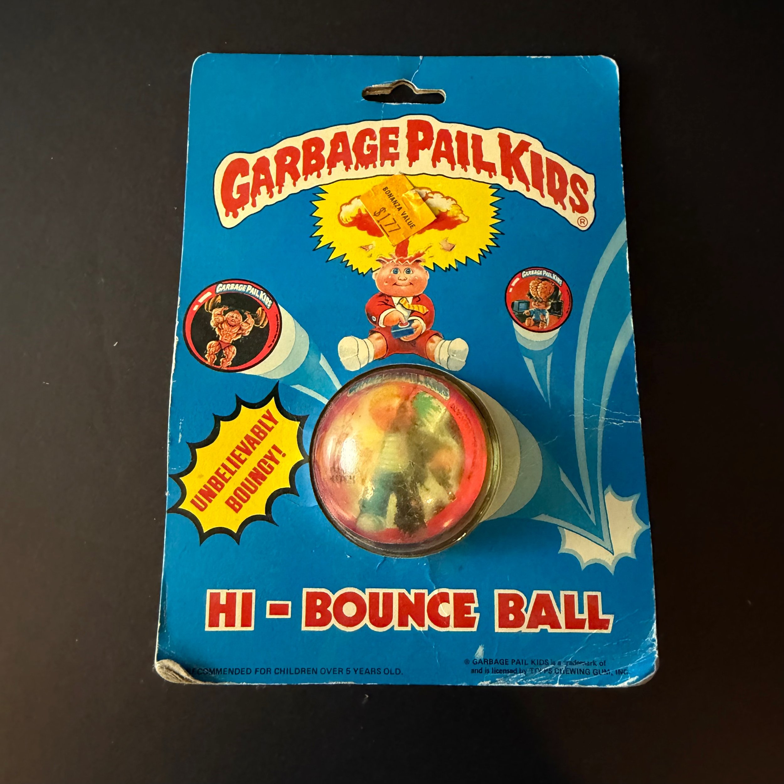 IMPERIAL TOY HI-BOUNCE BALL 1 Pack "Buggy Betty/ Mixed Up Mitch"