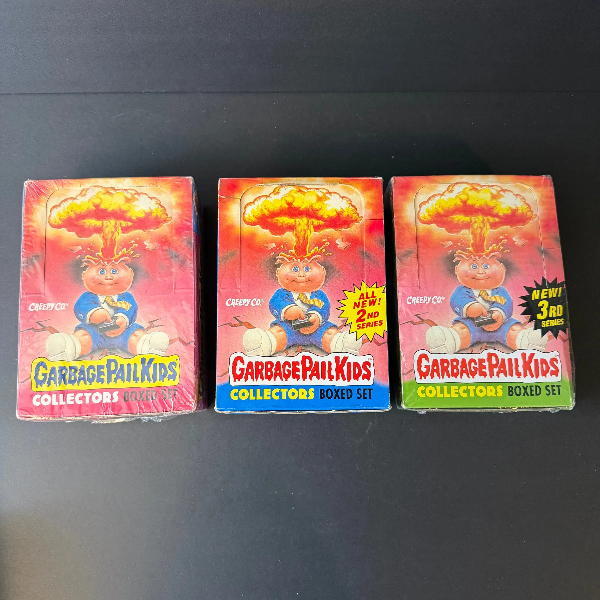 Garbage Pail Kids Creepy Company Collector Box Set Series 1–3 (1 & 3 Sealed)