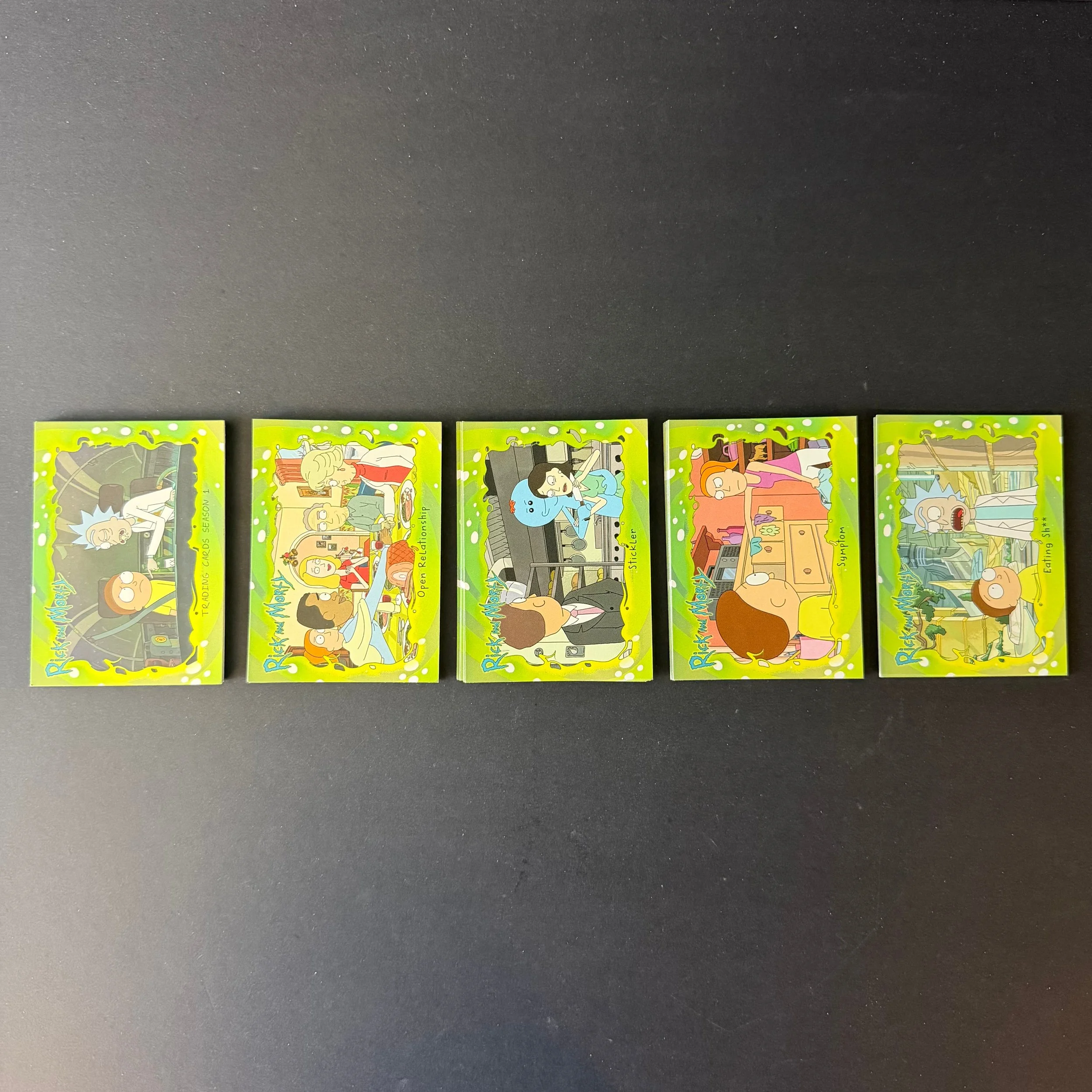 RICK AND MORTY SEASON 1 BASE CARD LOT 38 CARDS 2018