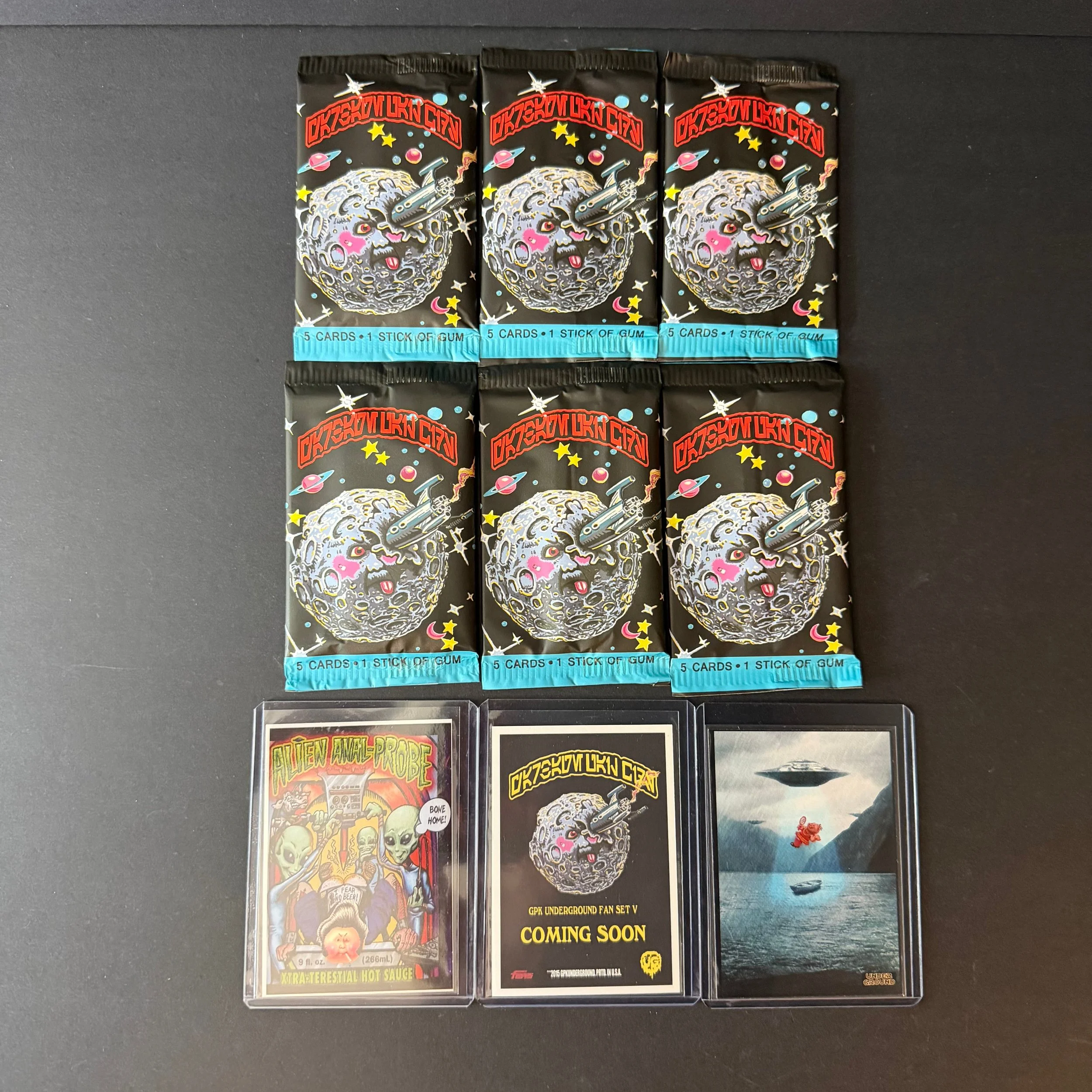 GARBAGE PAIL KIDS 2015 BLACK MARKET START WARS FAN SET RYAN MOFFETT