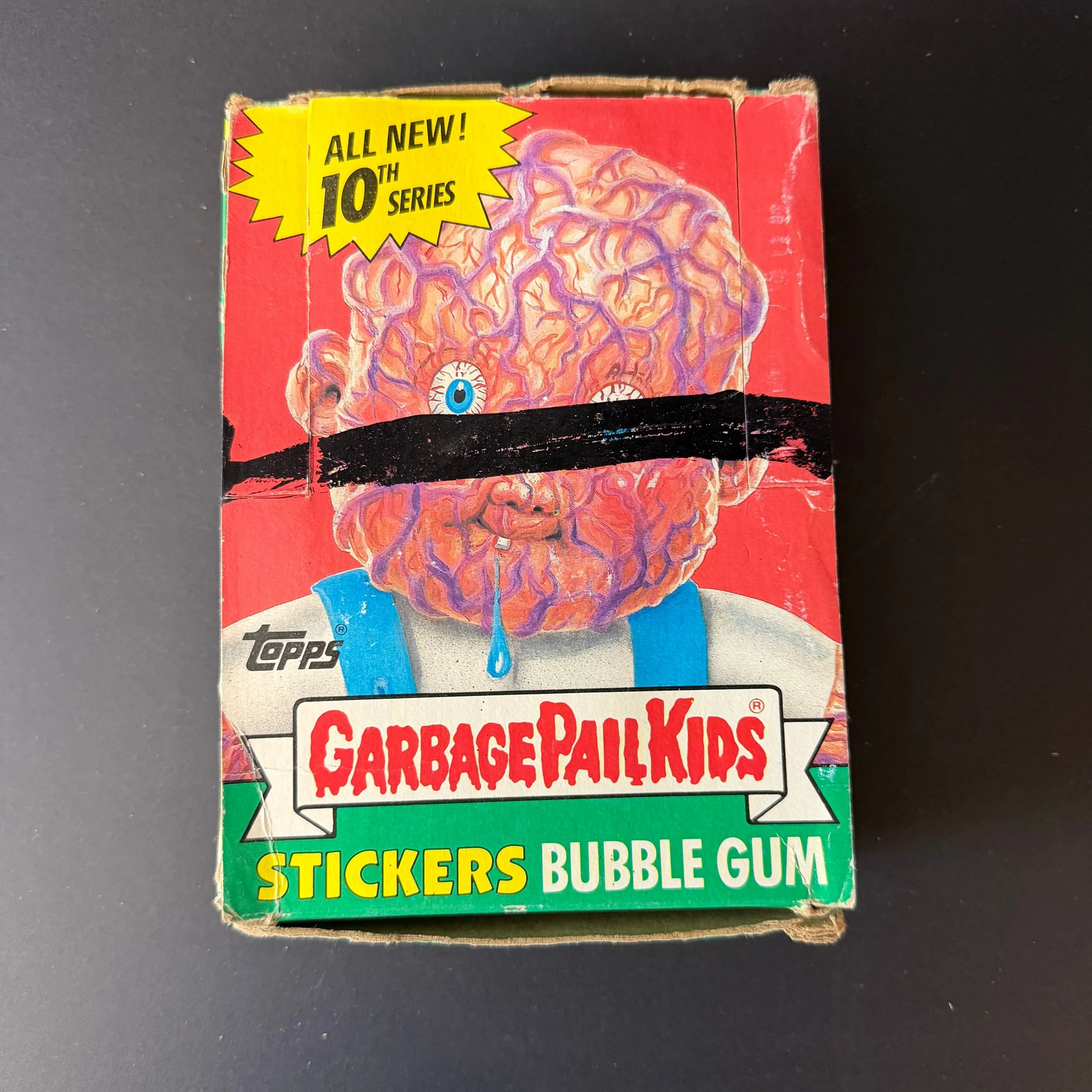 Topps Original Series 10 Box with 48 PKS-with 25 cent (Black Line on Box)