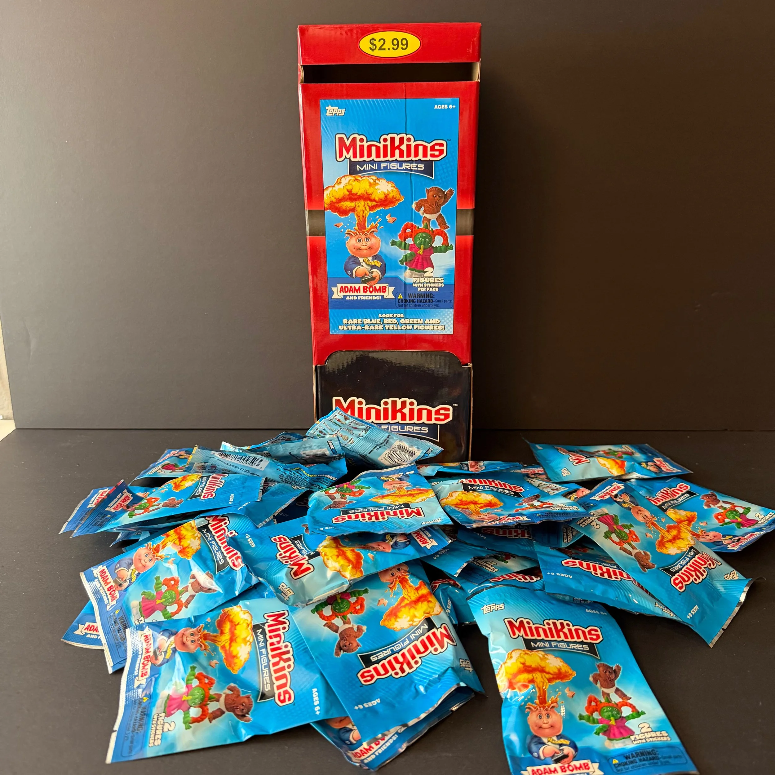 Garbage Pail Kids Minikins Gravity Feed Box FULL 36 Packs GPK
