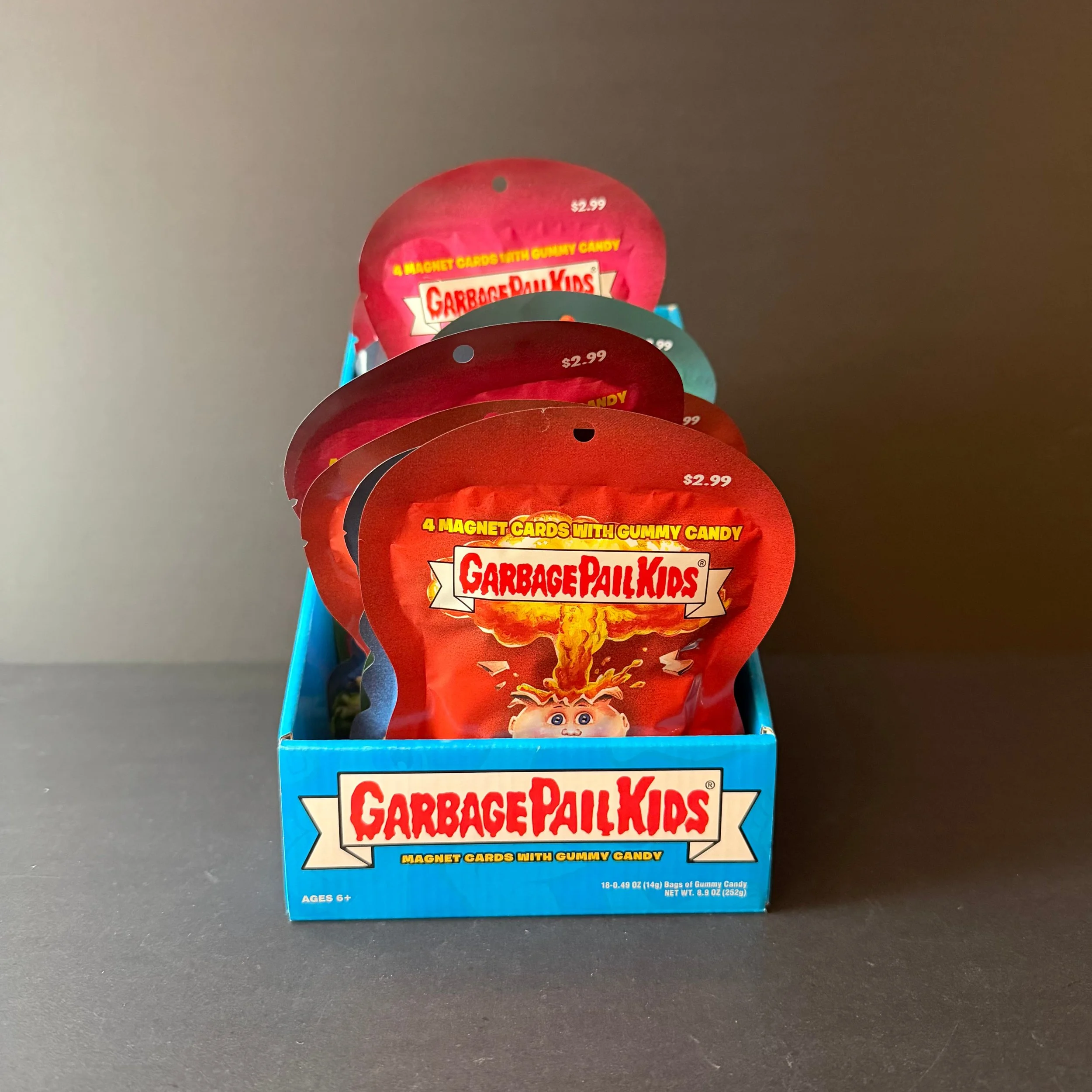 GARBAGE PAIL KIDS 2012 MAGNET CARDS GUMMY CANDY BOX 20 UNOPENED PACKS