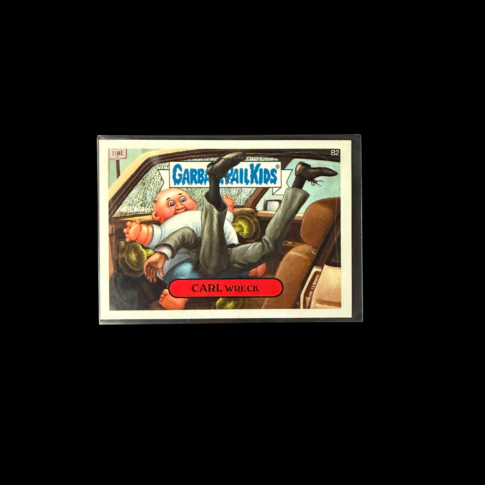 GARBAGE PAIL KIDS ALL NEW SERIES 7 BONUS CARD B2 CARL WRECK 2ND PRINTING