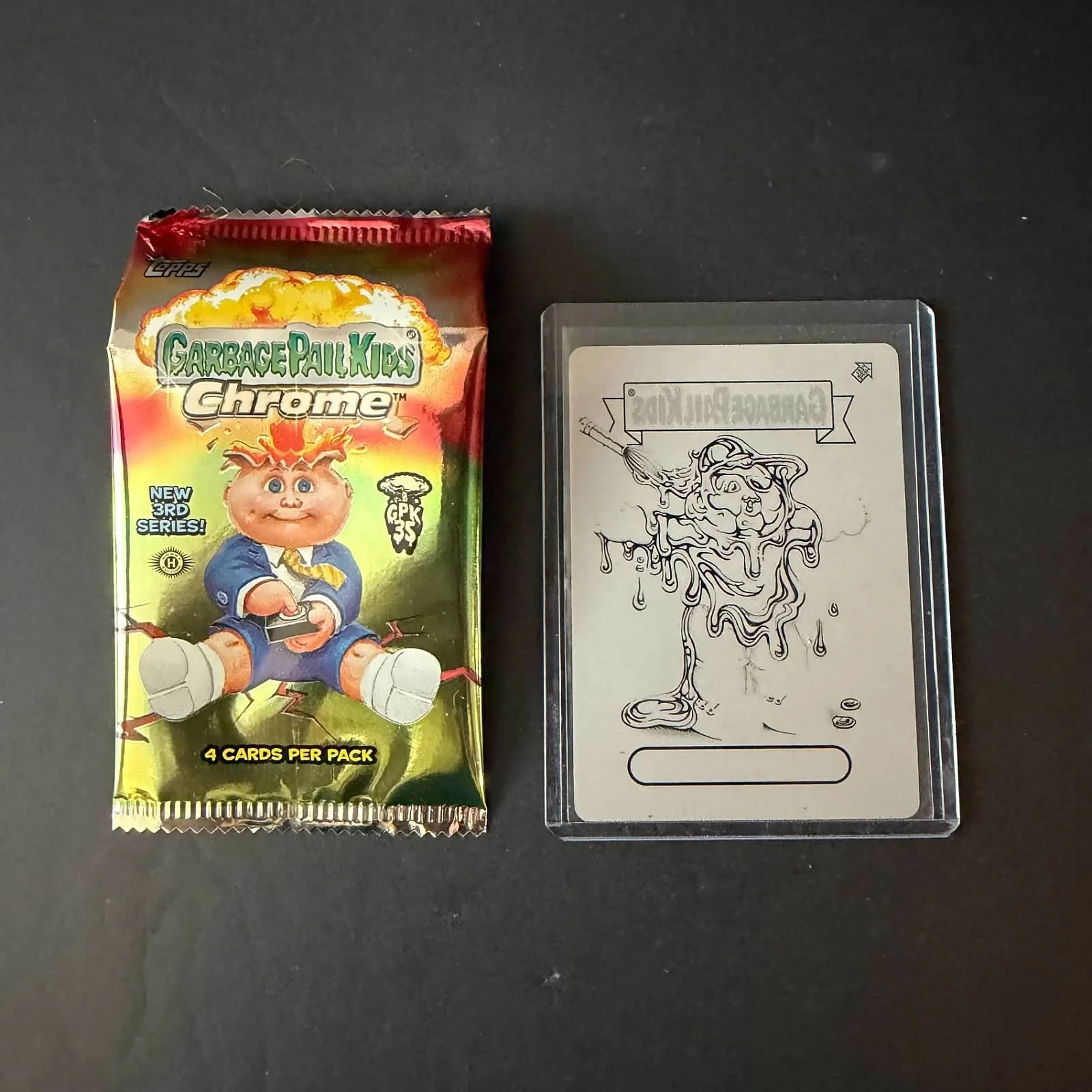 Chrome 3 AN2A Chromed Chris Black Printing Plate - 2020
