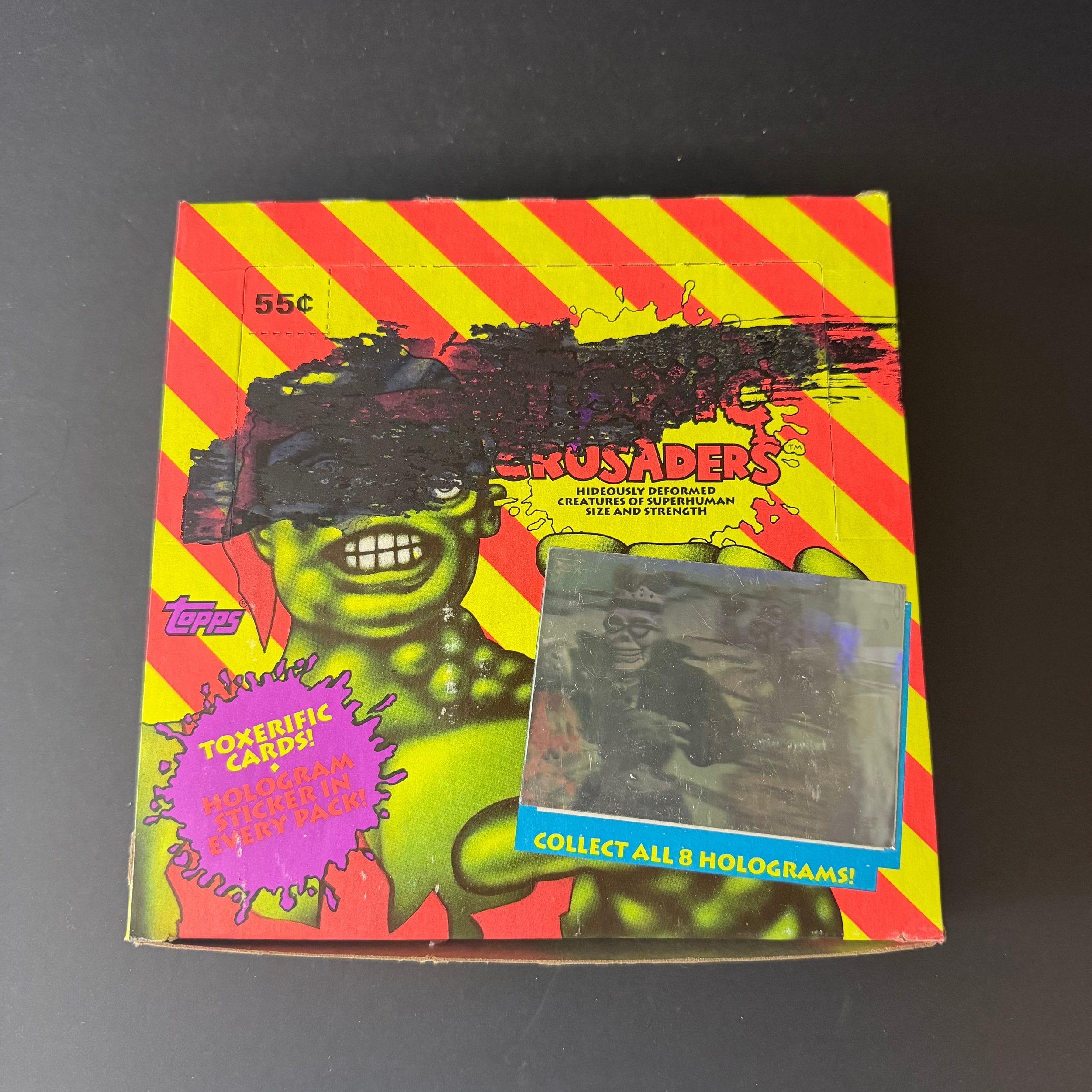 Toxic Crusaders Trading Card Box 1991 Topps 36 Packs Unsealed Vintage