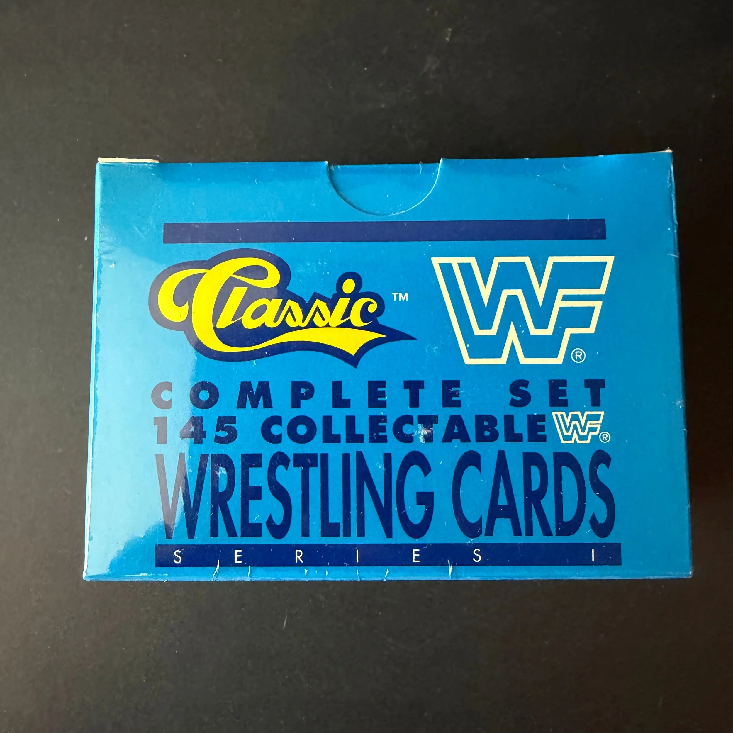 WWF Wrestling Complete 145 Card Set in Box 1990 SEALED