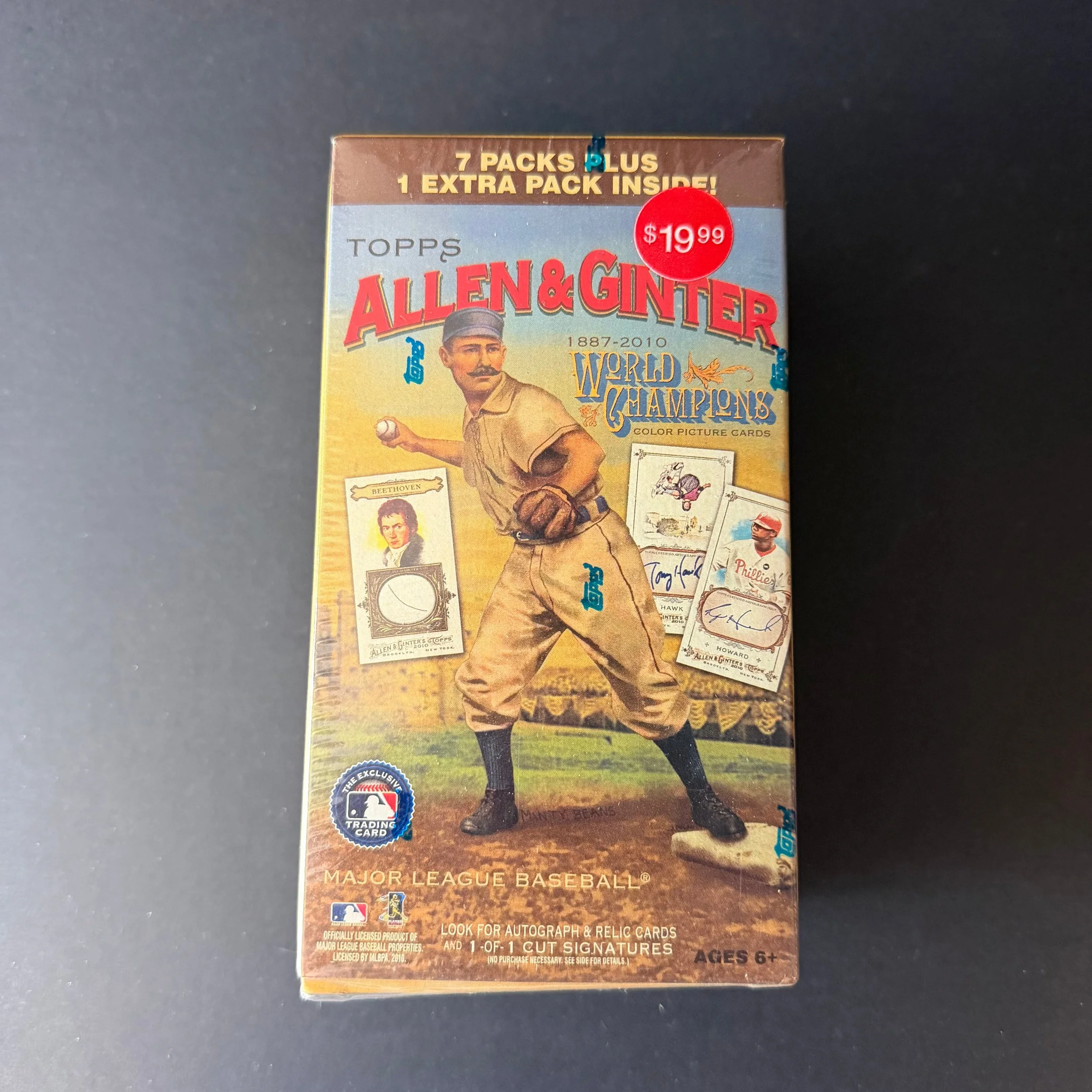 2010 TOPPS ALLEN & GINTER FACTORY SEALED BLASTER BOX 8 PACKS $19.99 TAG