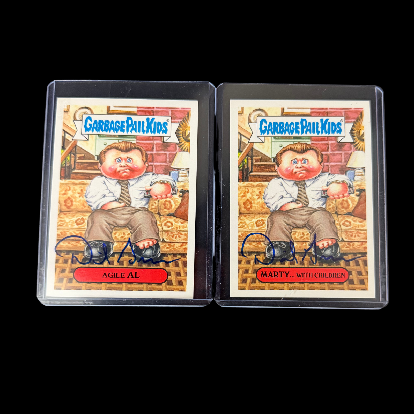 GARBAGE PAIL KIDS GROSS CARD CON PROMO AGILE AL DAVID GROSS AUTOGRAPH 2019