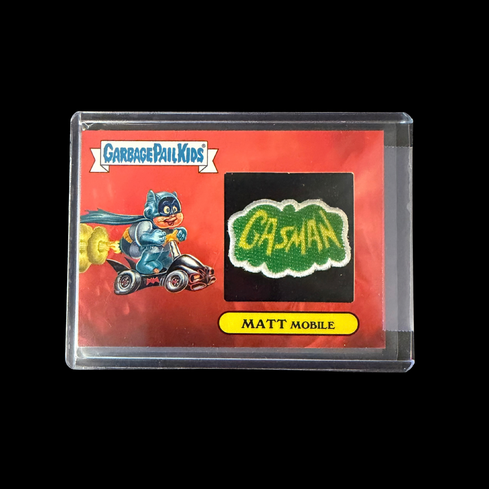 2016 GARBAGE PAIL KIDS PRIME SLIME PATCH CARD MATT MOBILE #8