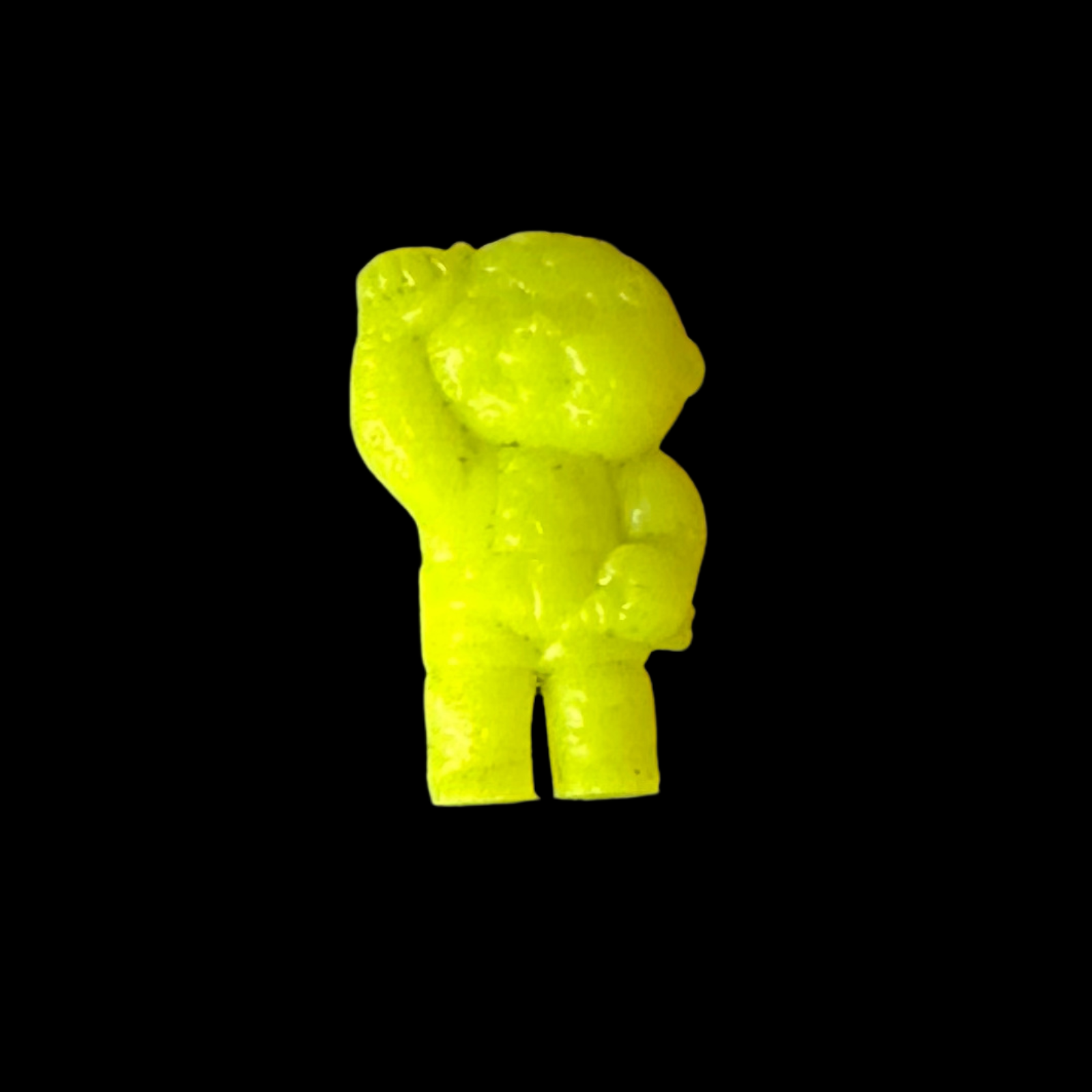 GARBAGE PAIL KIDS CHEAP TOYS NEON YELLOW CRATER CHRIS