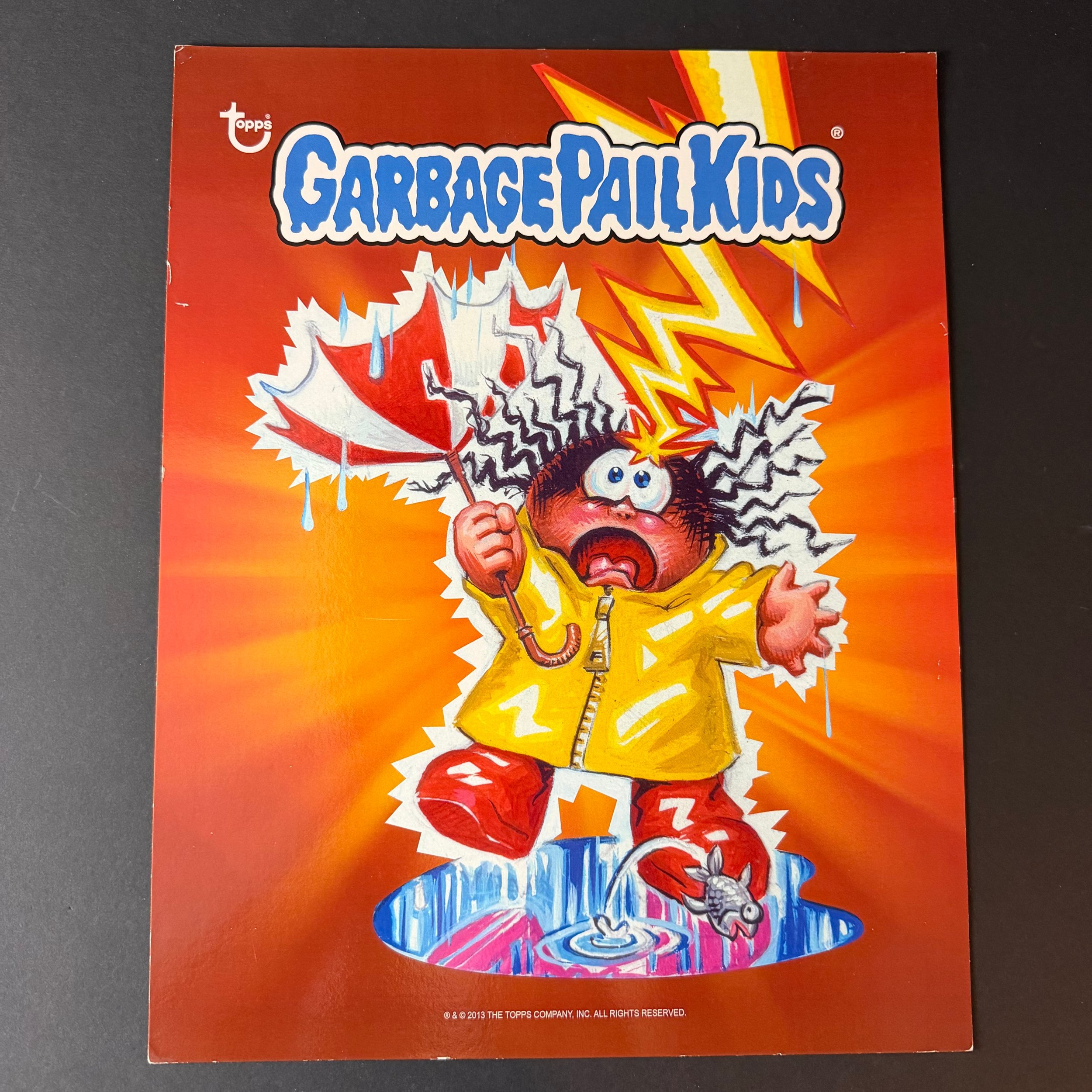 GARBAGE PAIL KIDS STORMY HEATHER TOPPS POSTER OS1 JOHN POUND