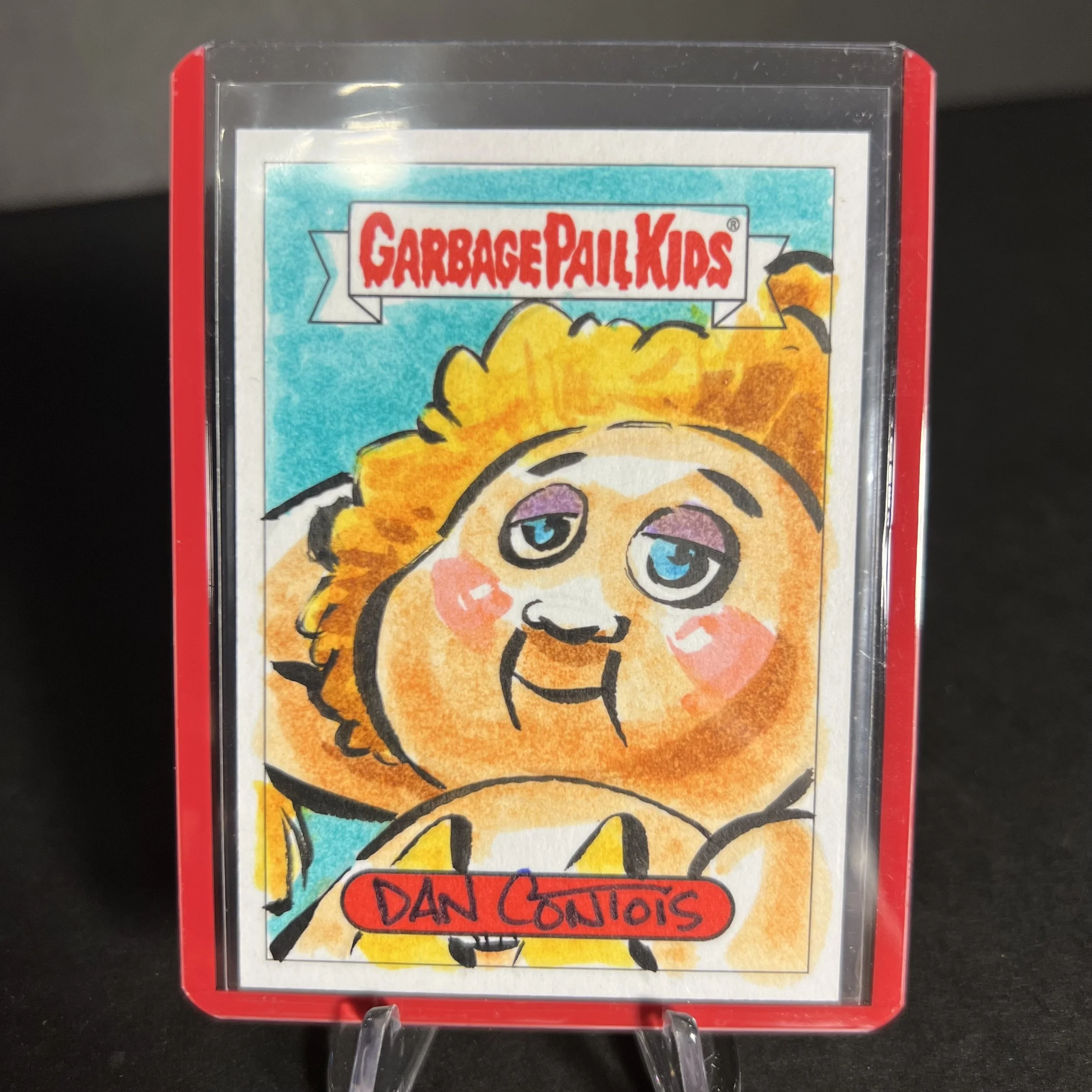 GARBAGE PAIL KIDS SMELLY SALLY SKETCH CARD DAN CONTOIS DISGUSTING DATING 2022